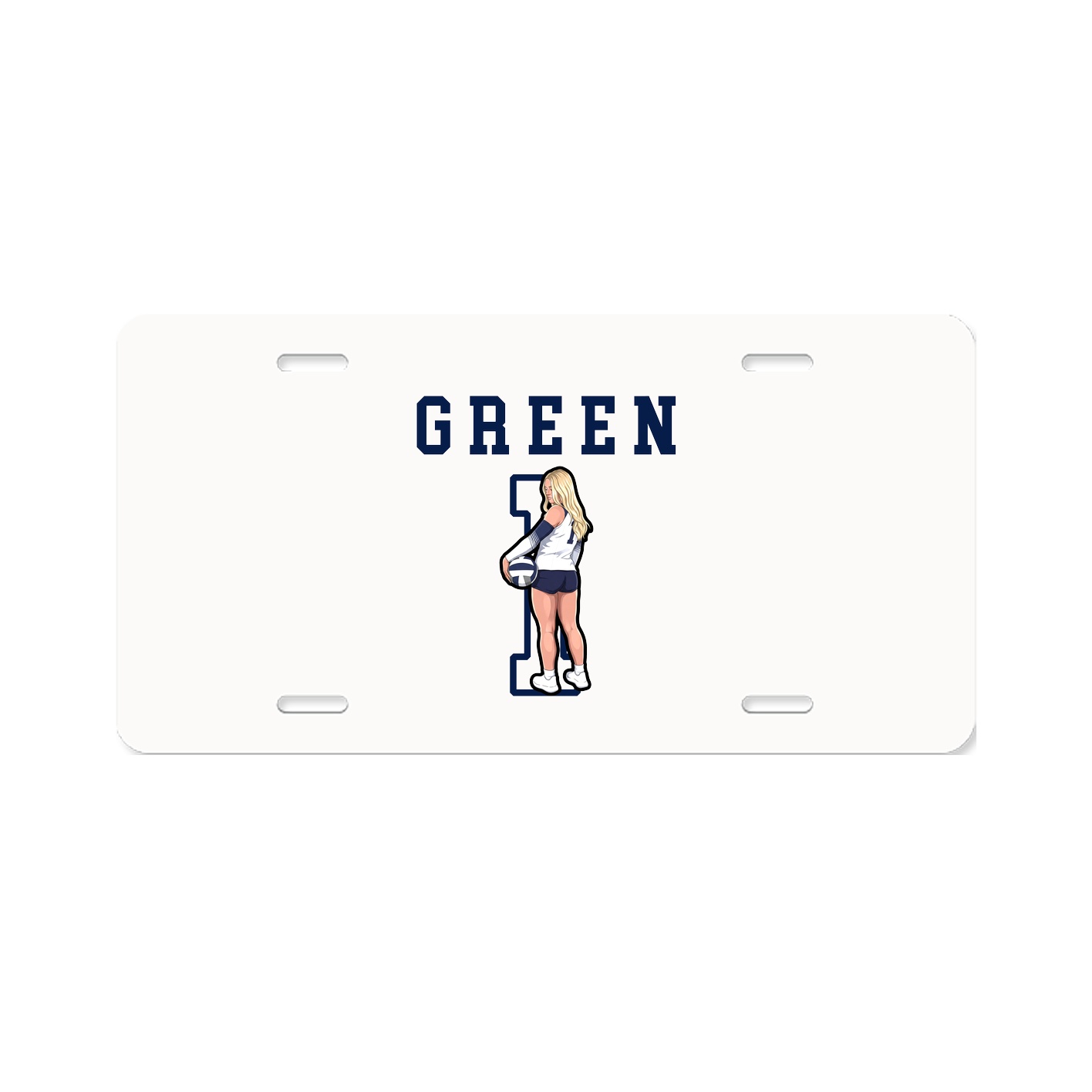 License Plate — Shirsey in Classic