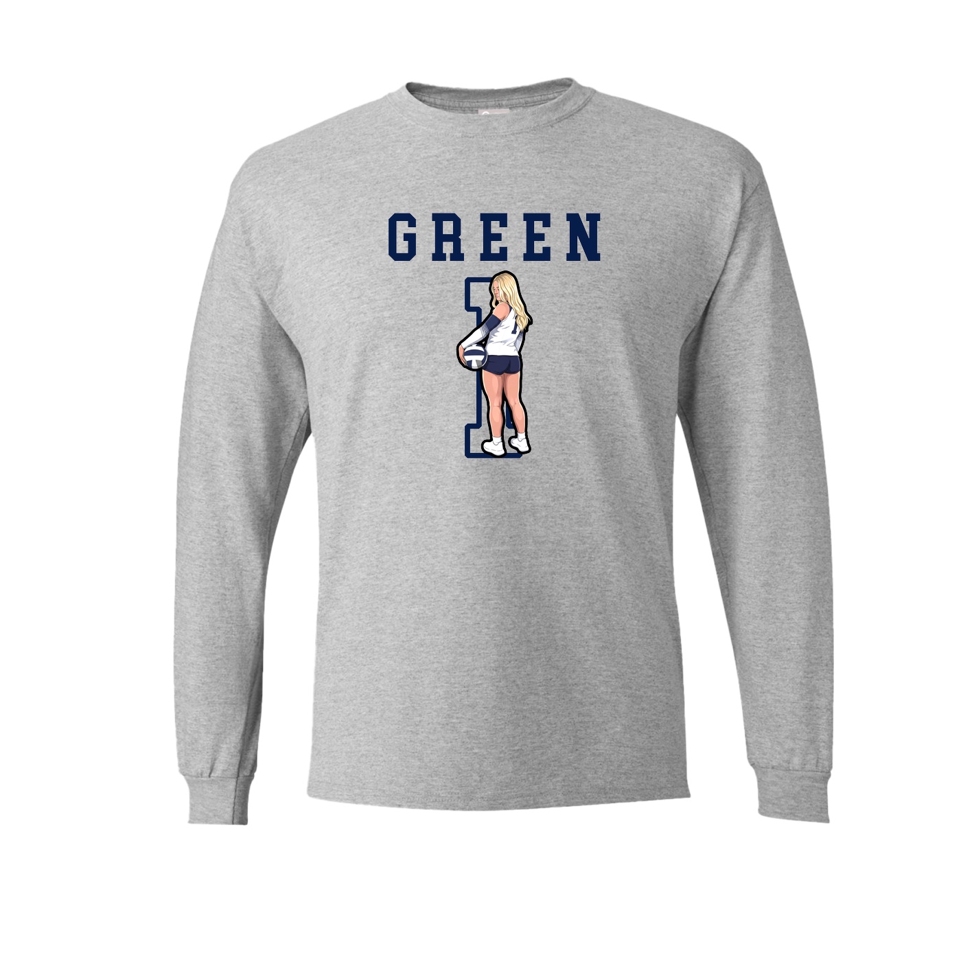 Long Sleeve Tee — Shirsey in Grey