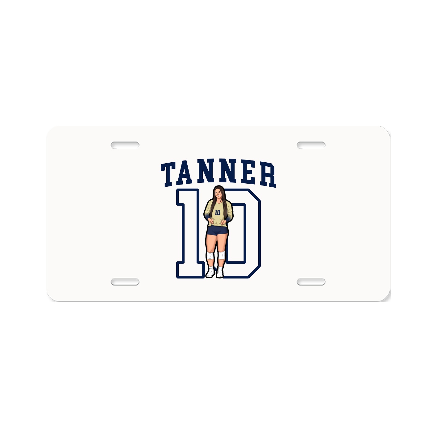 License Plate — Shirsey in Classic