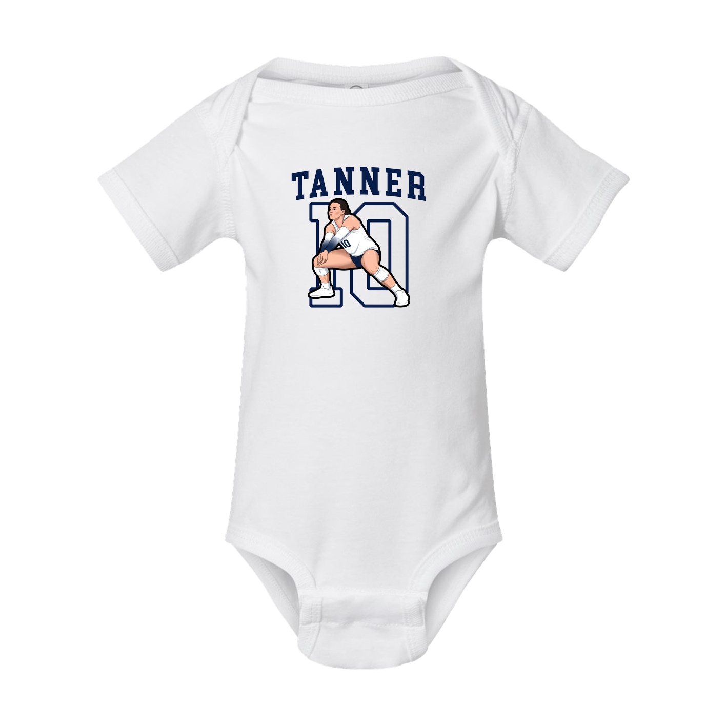 Baby Onesie — Shirsey in White