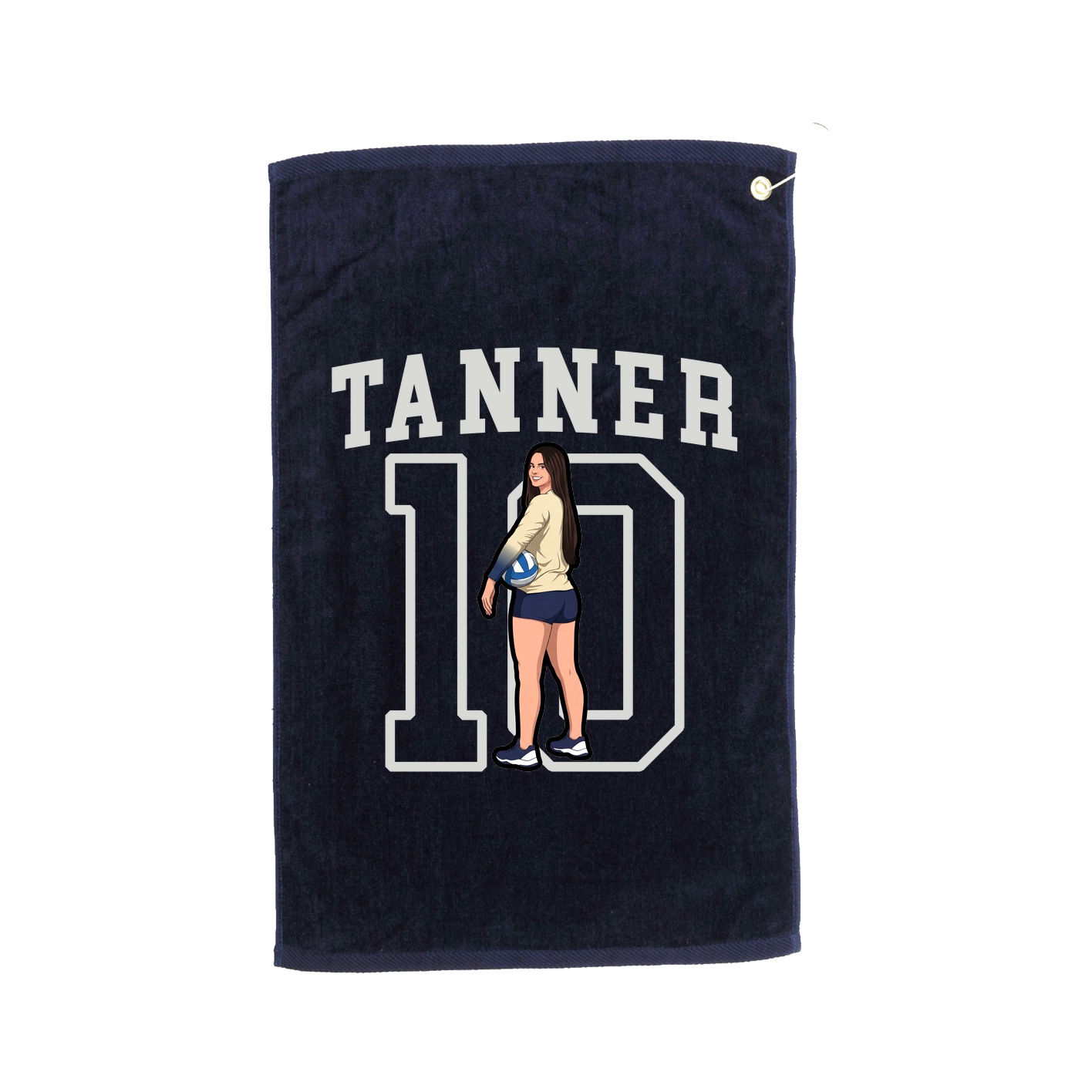 Golf Towel — Shirsey in Navy