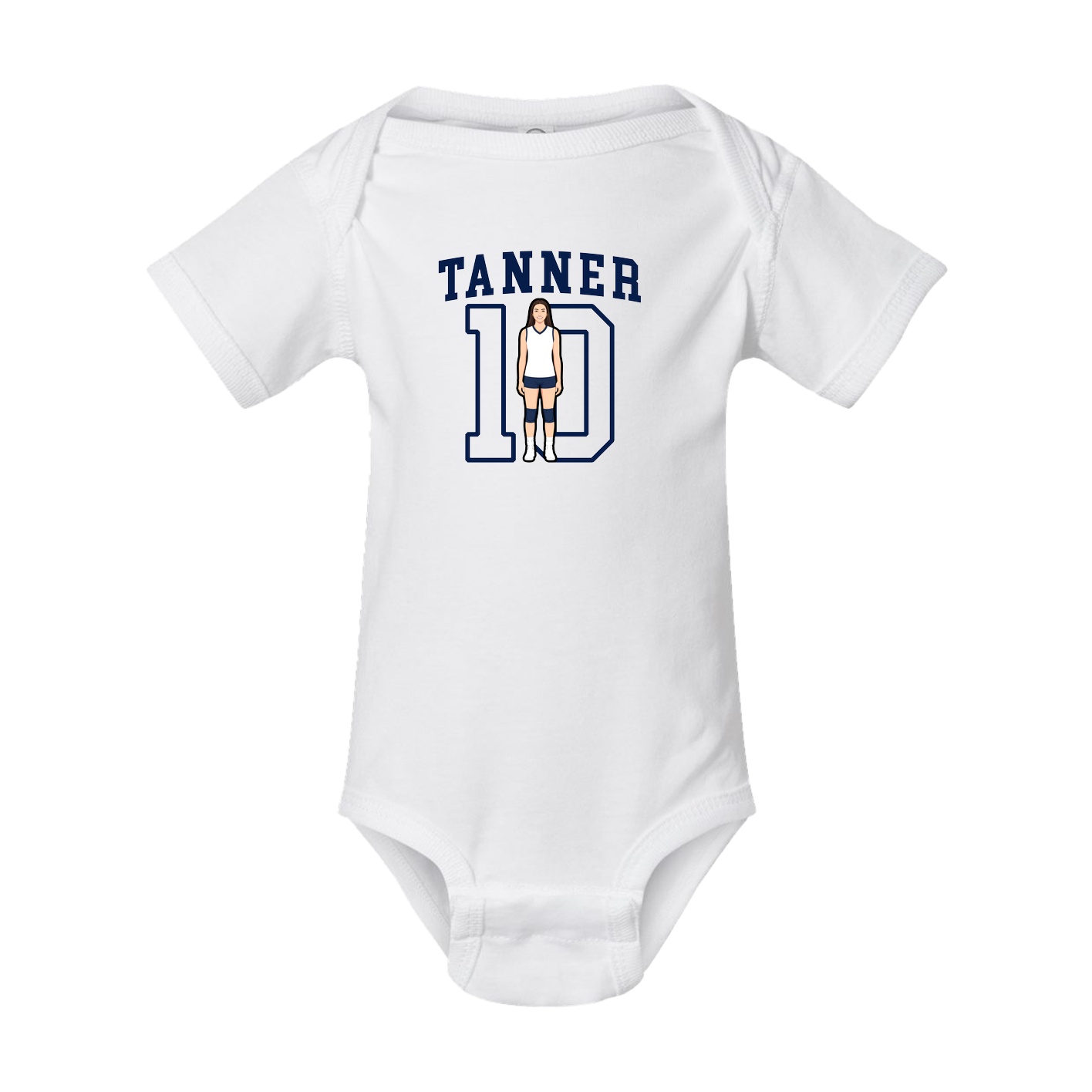 Baby Onesie — Shirsey in White