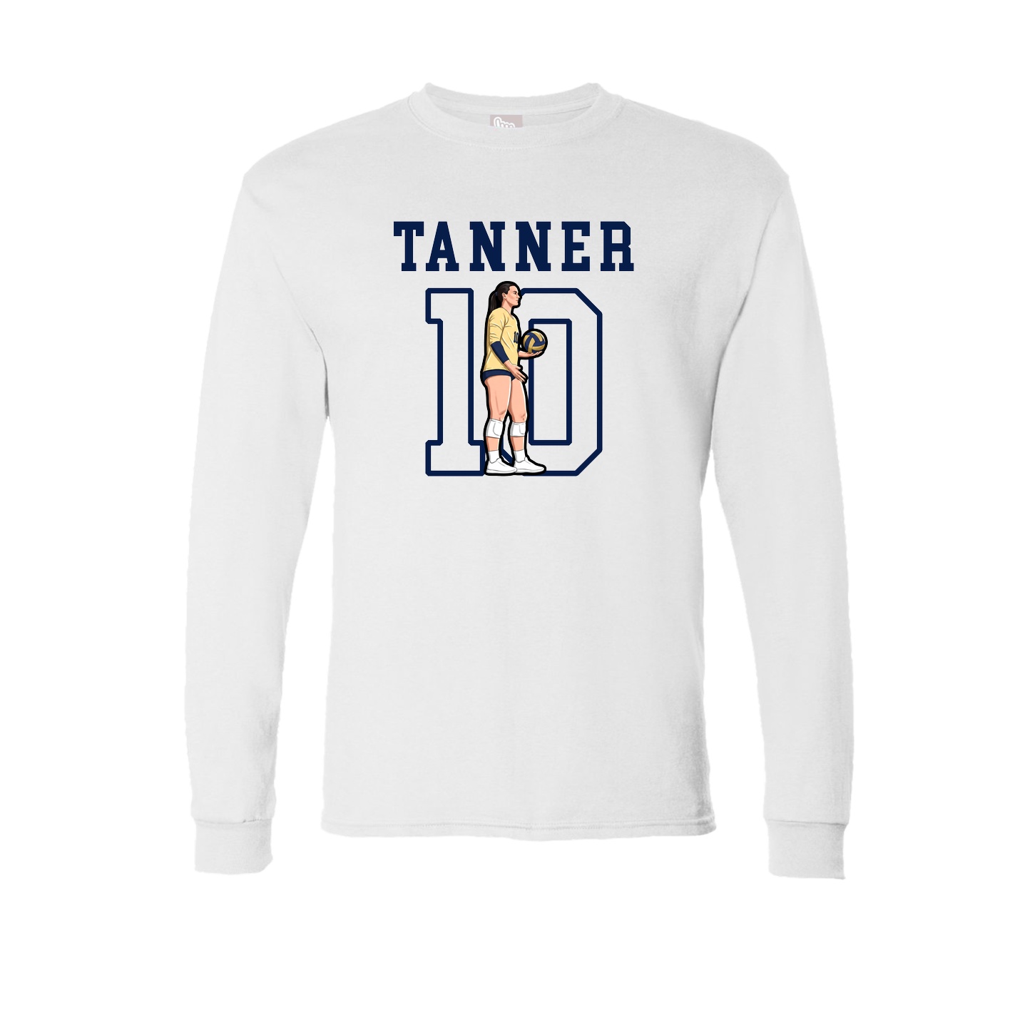 Long Sleeve Tee — Shirsey in White