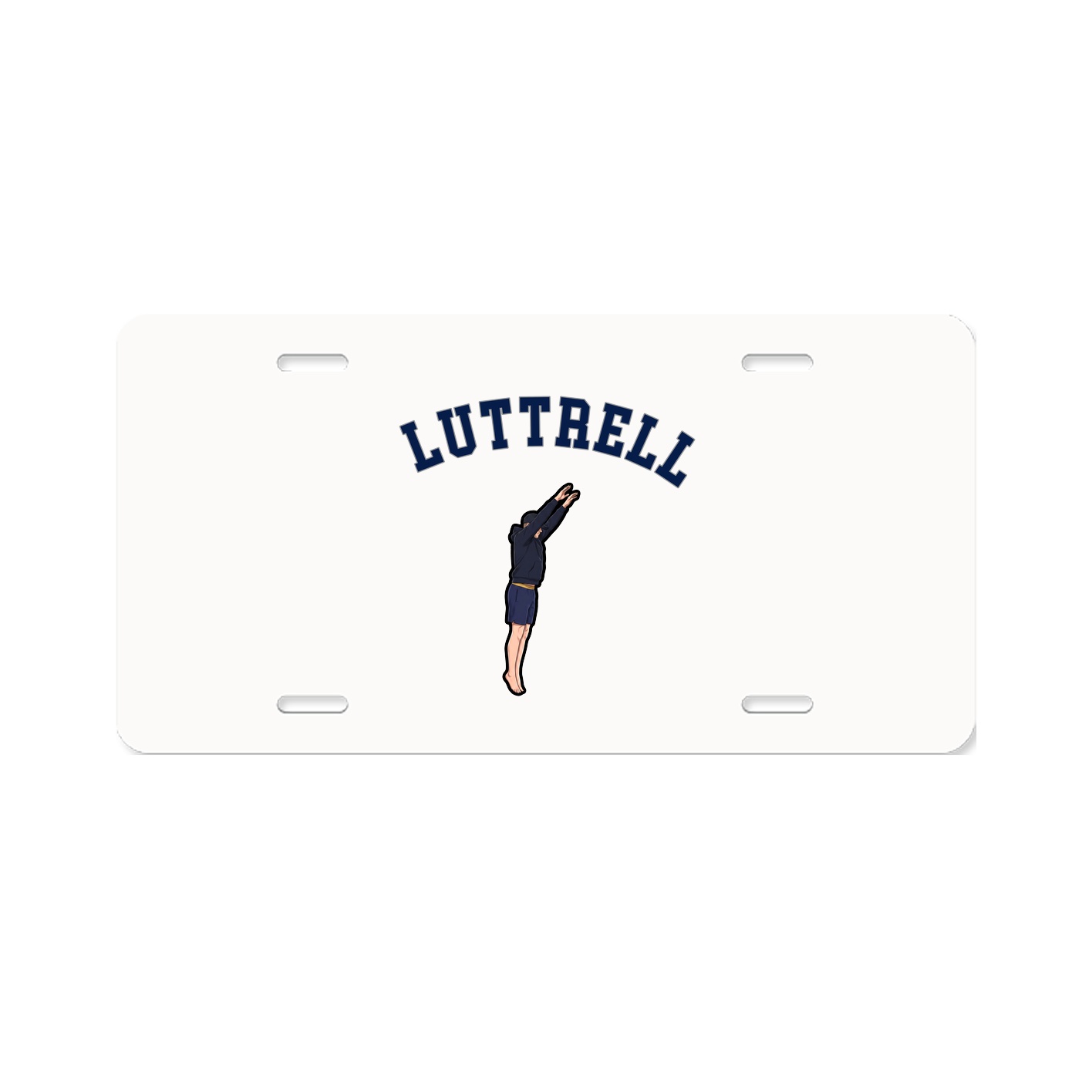 License Plate — Shirsey Arch in Classic