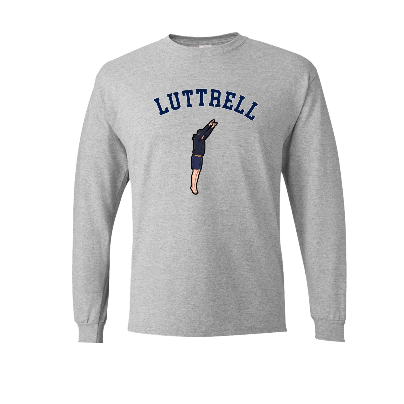 Long Sleeve Tee — Shirsey Arch in Grey