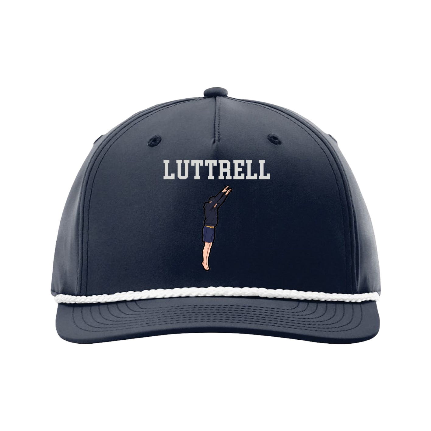 Five-Panel Classic Rope Cap — Shirsey in Navy