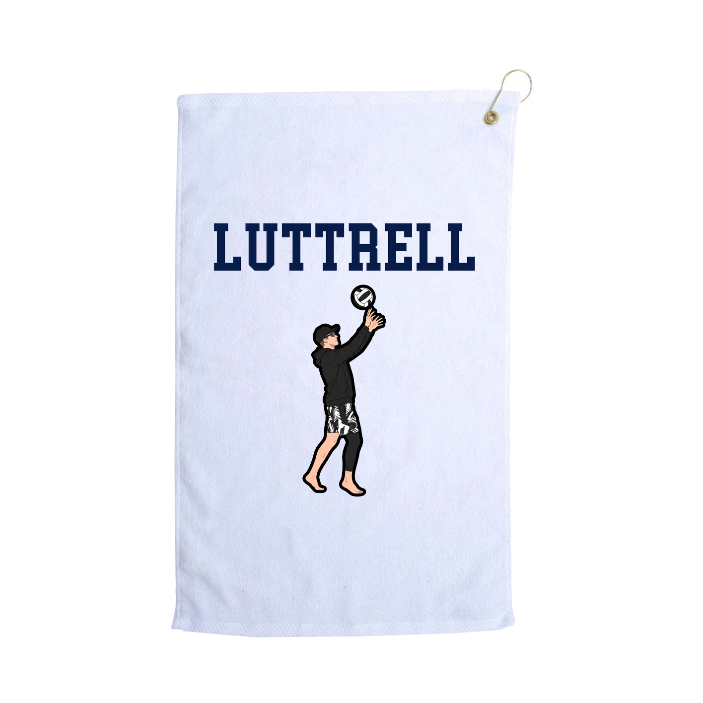 Golf Towel — Shirsey in White