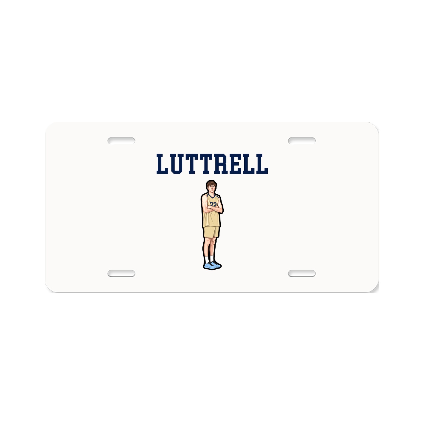 License Plate — Shirsey in Classic