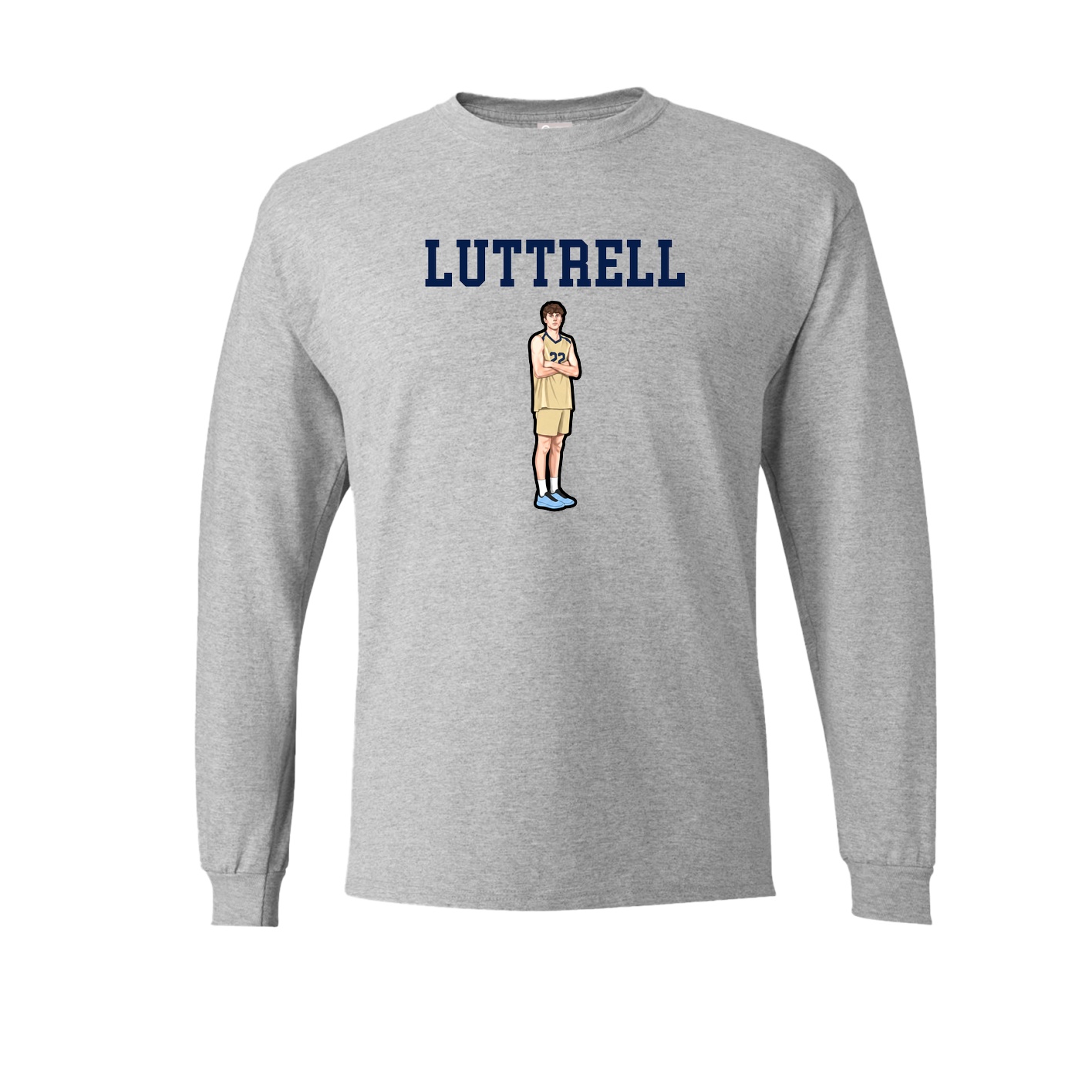 Long Sleeve Tee — Shirsey in Grey