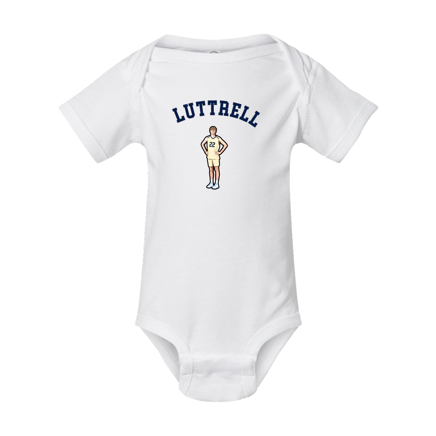 Baby Onesie — Shirsey Arch in White
