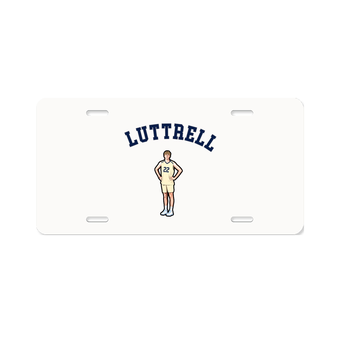 License Plate — Shirsey Arch in Classic