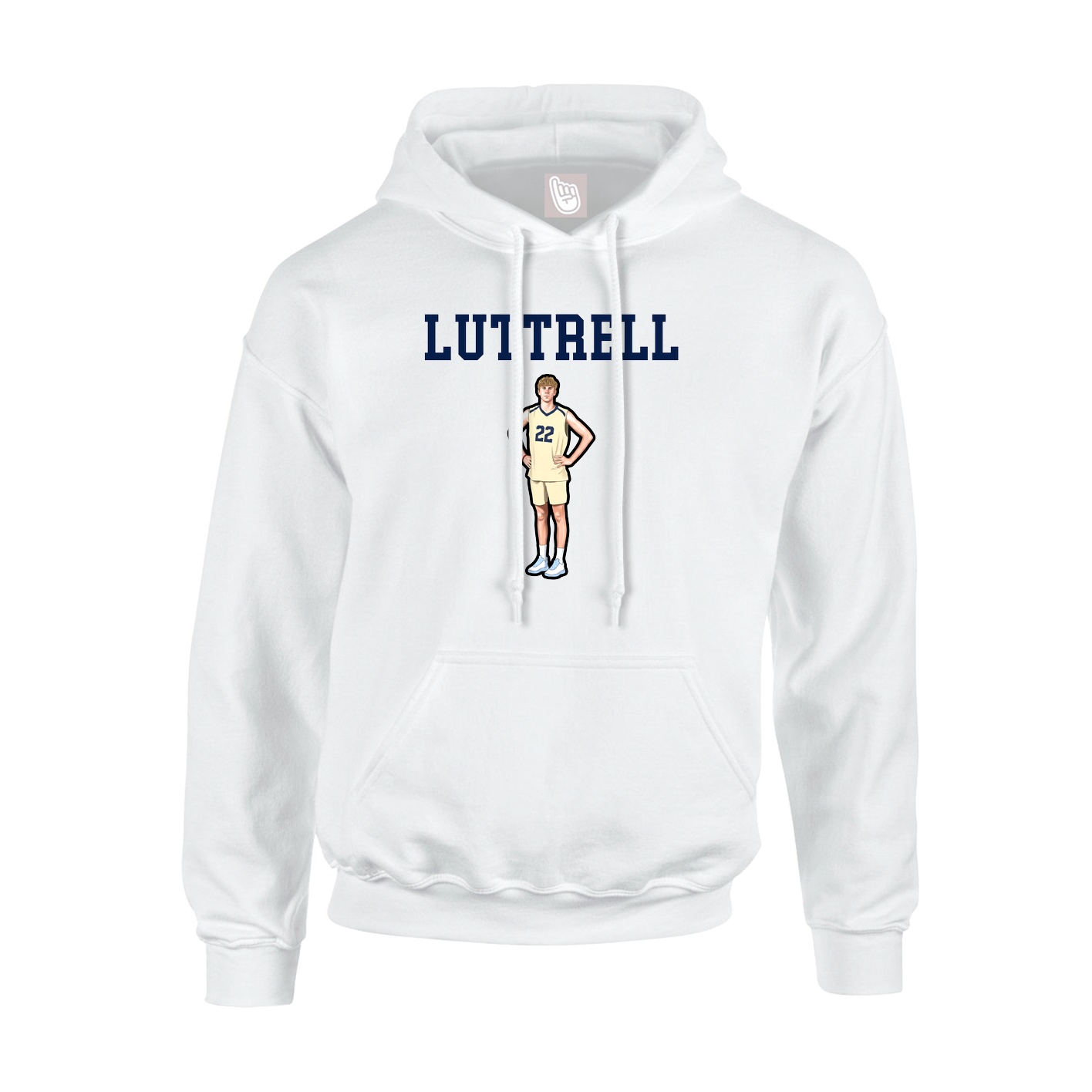 Youth Hoodie — Shirsey in White