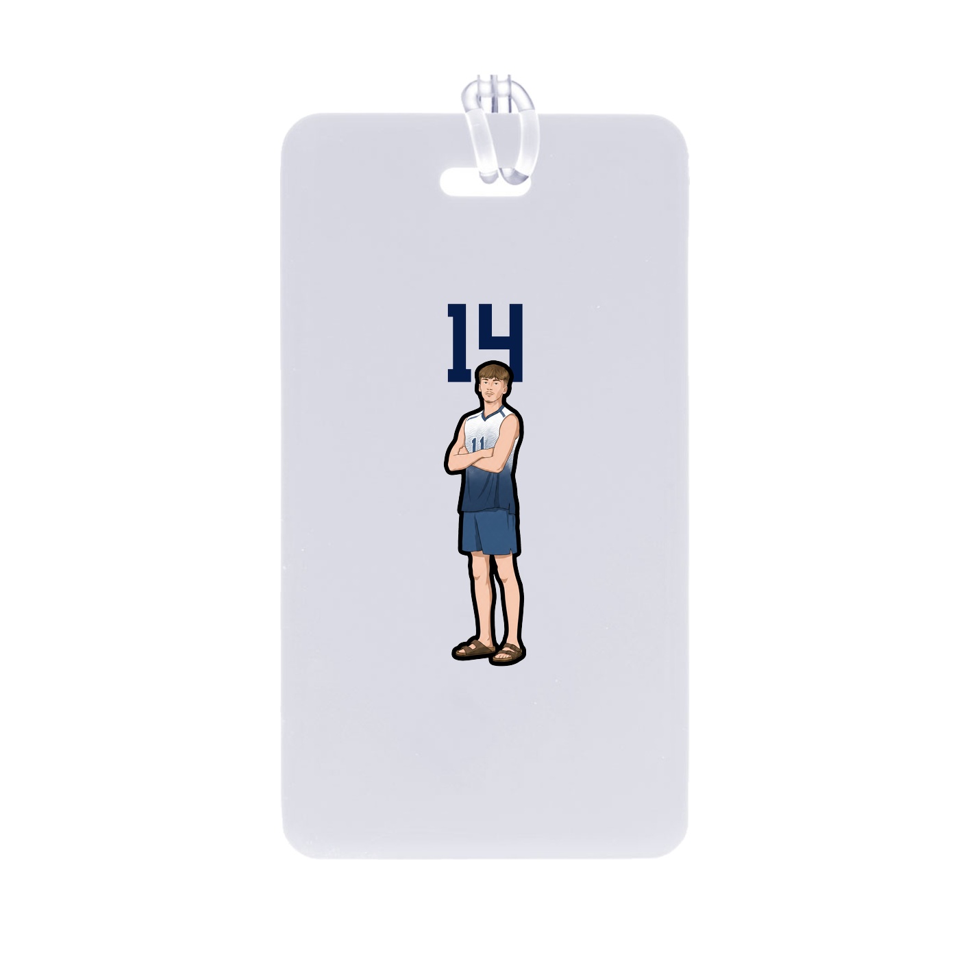 Bag Tag — Number Top in Classic