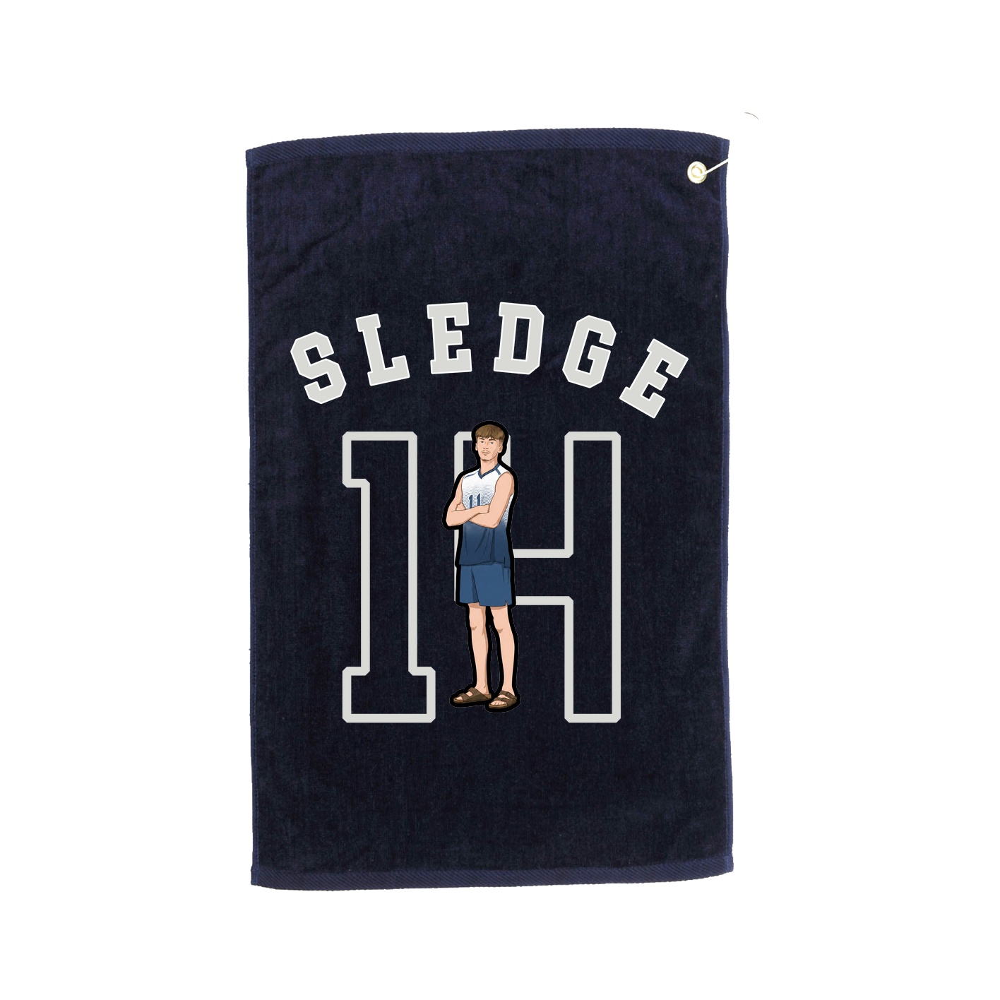 Golf Towel — Shirsey Arch in Navy