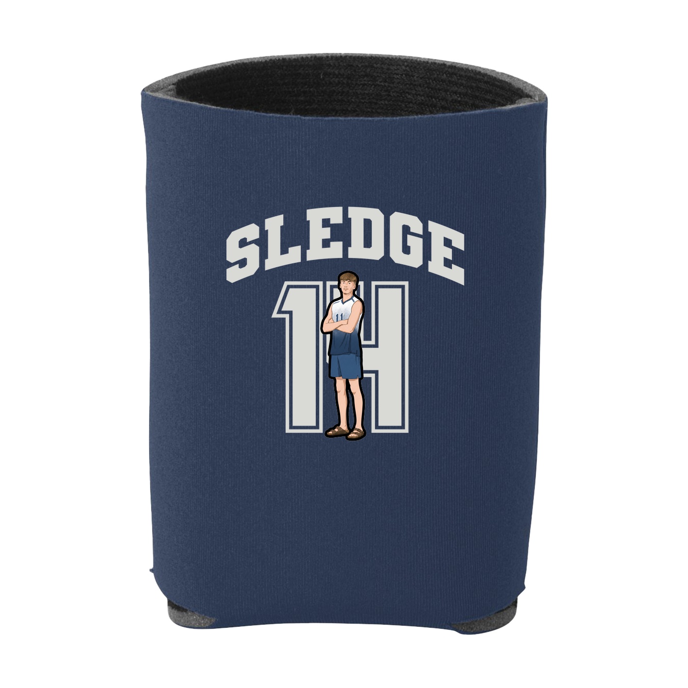Can Holder — Number in Navy