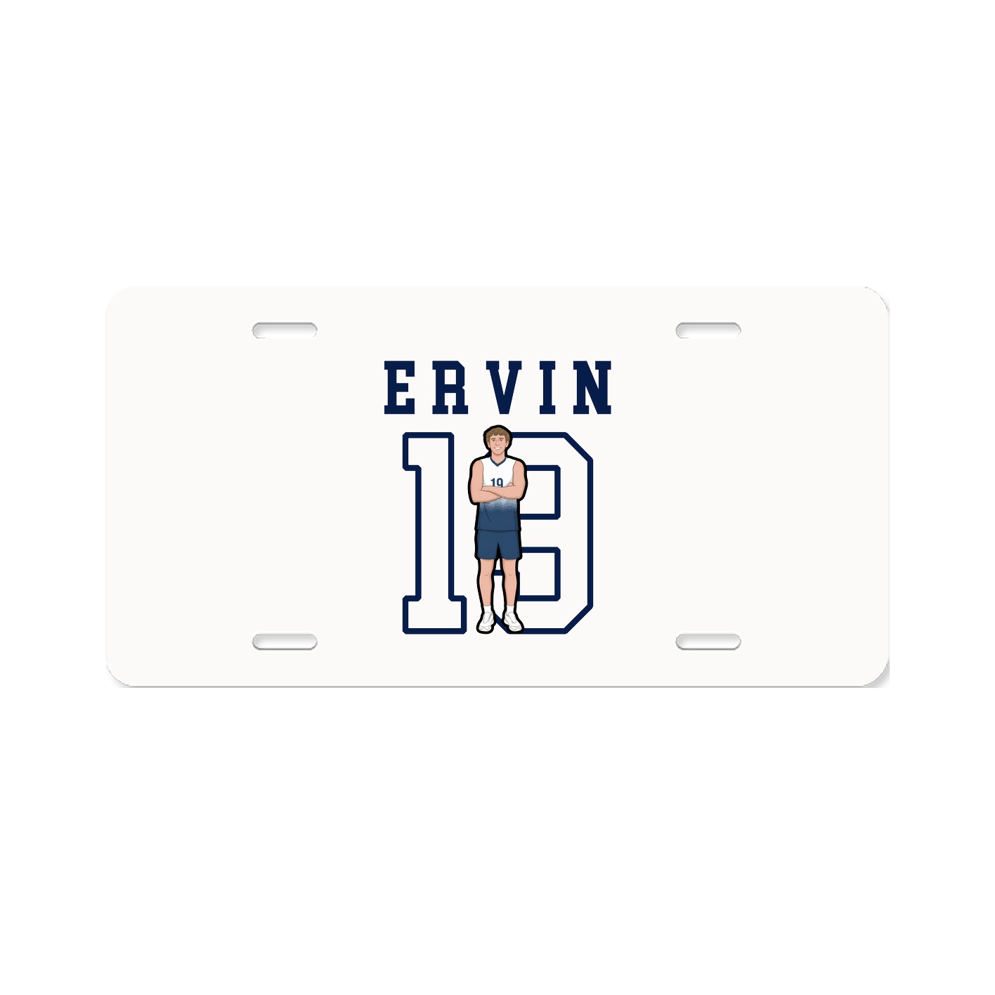 License Plate — Shirsey in Classic