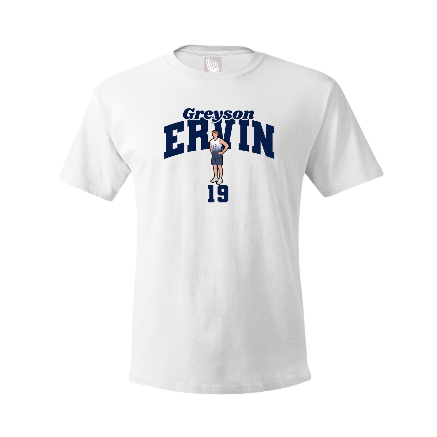Tee — Signature Arch in White