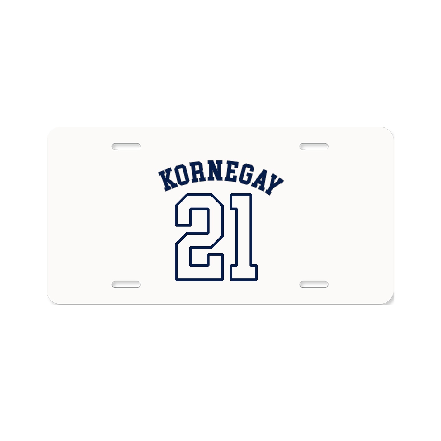 License Plate — Shirsey Arch in Classic