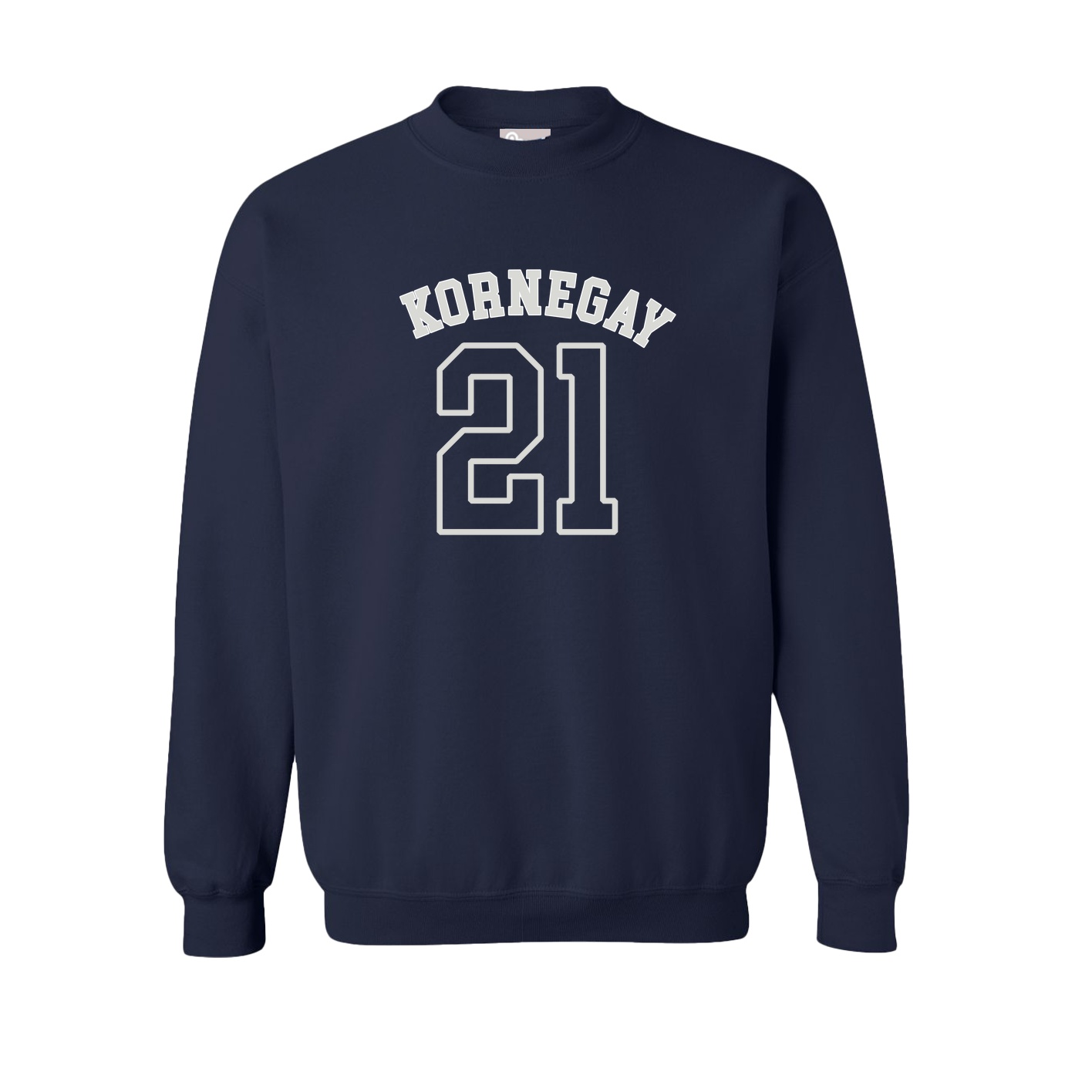 Fleece Crew — Shirsey Arch in Navy