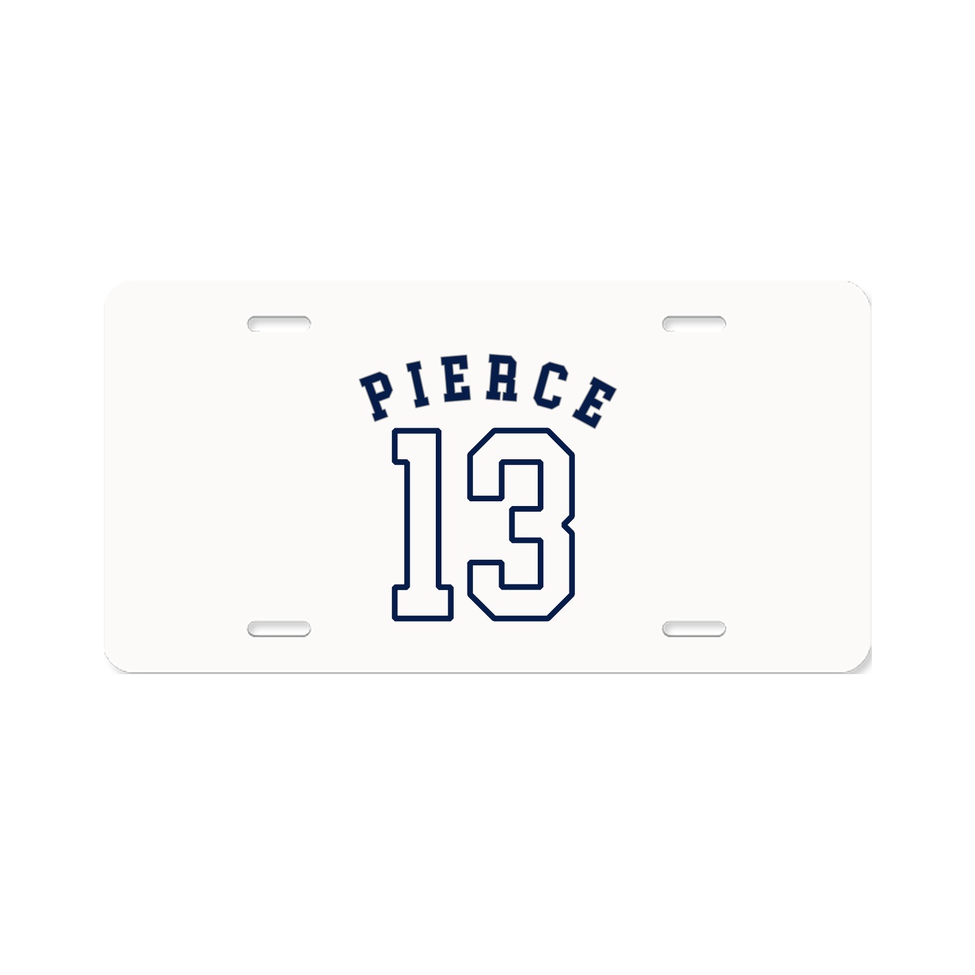 License Plate — Shirsey Arch in Classic