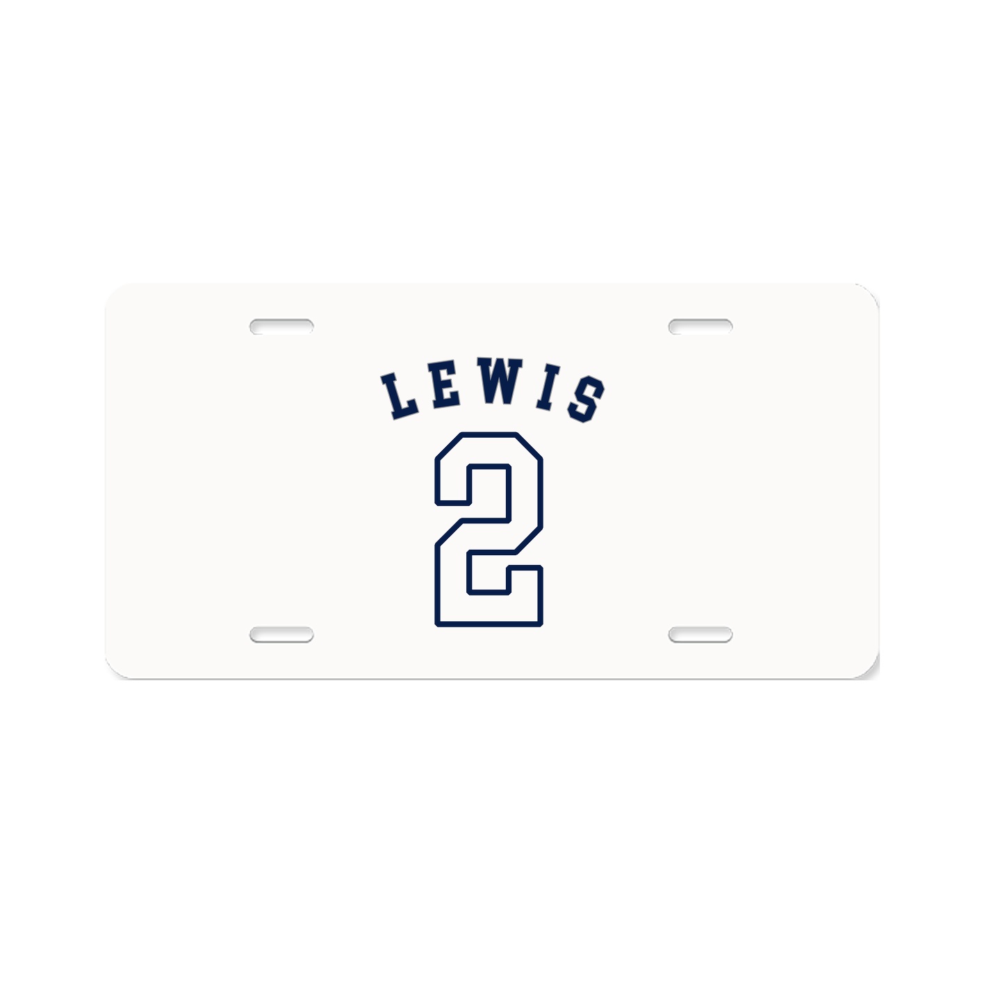 License Plate — Shirsey Arch in Classic