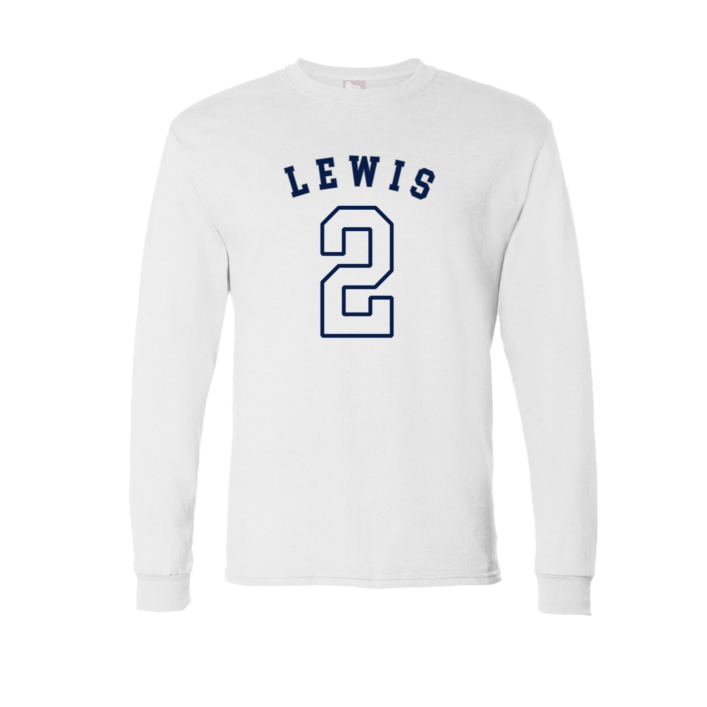 Long Sleeve Tee — Shirsey Arch in White