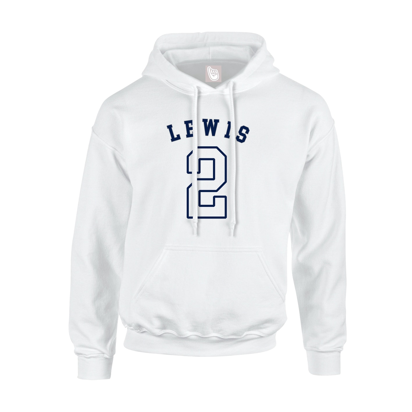 Hoodie — Shirsey Arch in White