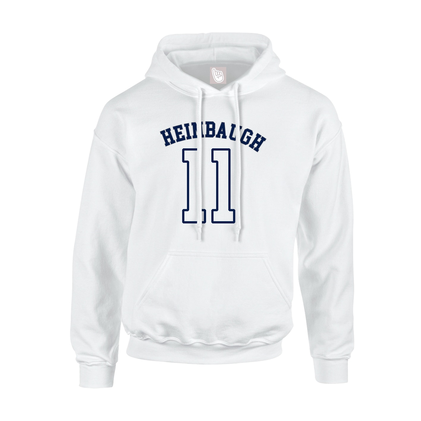 Hoodie — Shirsey Arch in White