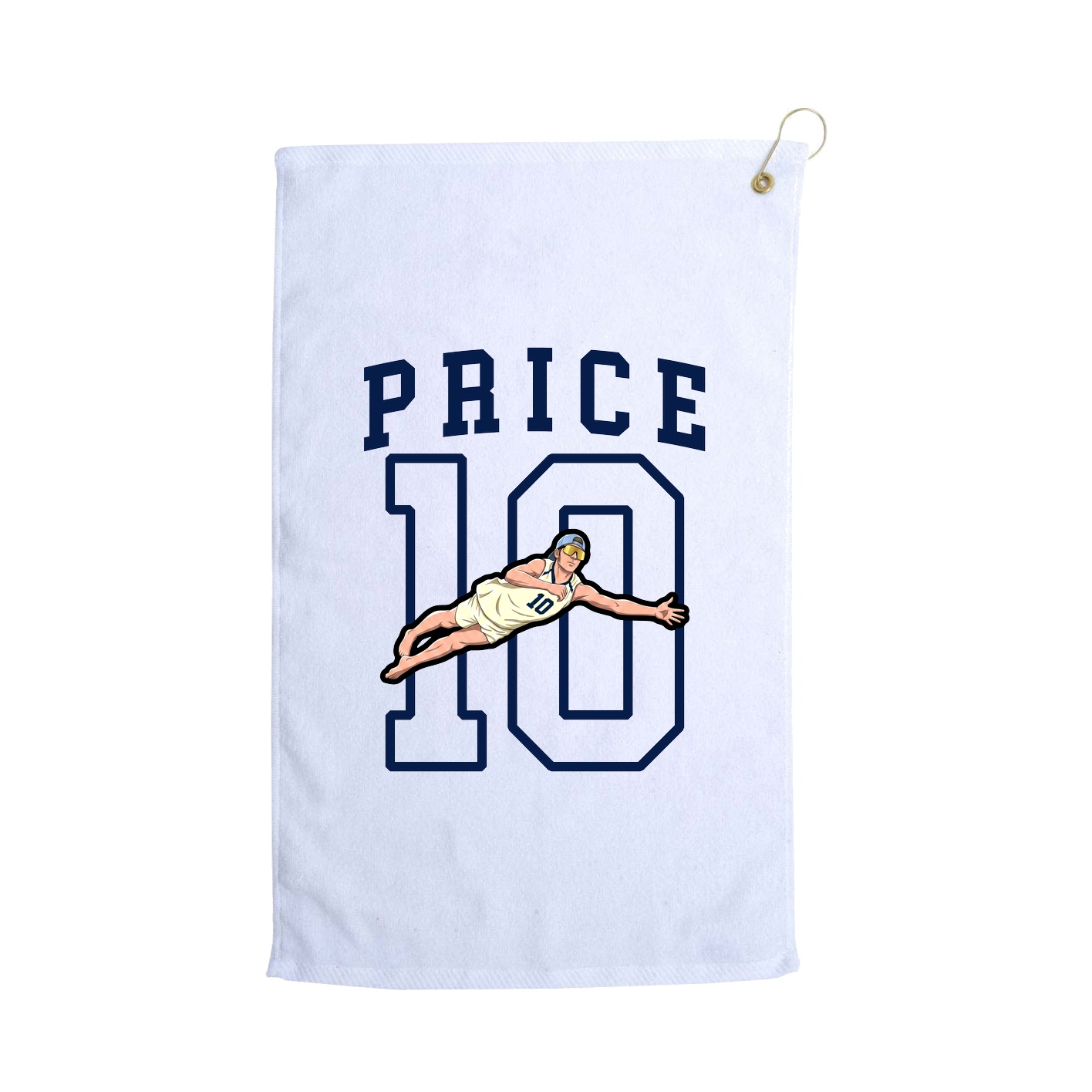 Golf Towel — Shirsey in White