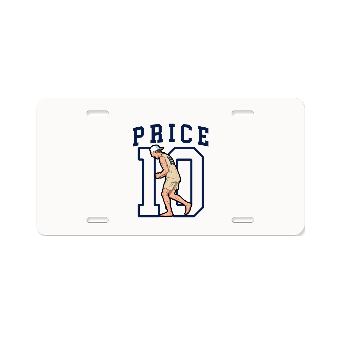 Aluminum License Plate