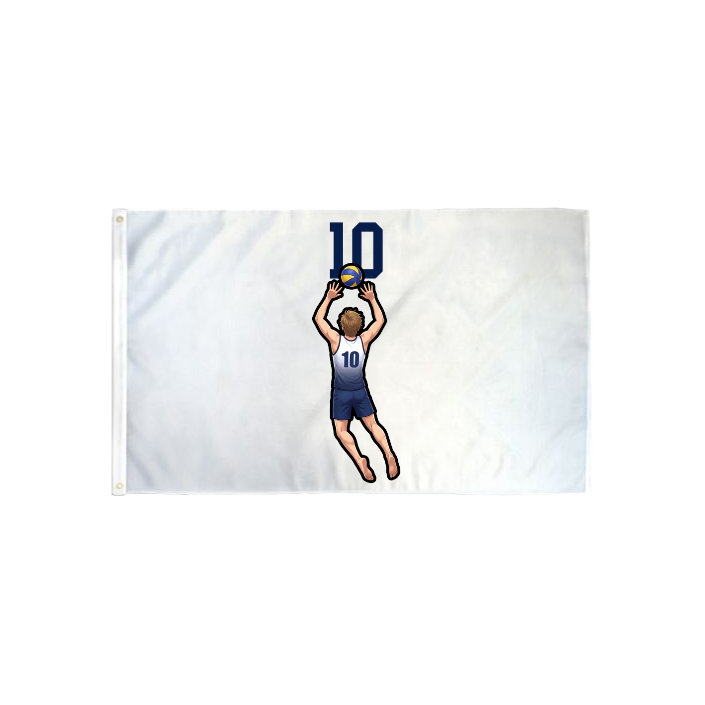 3x5 Flag — Number Top in Classic