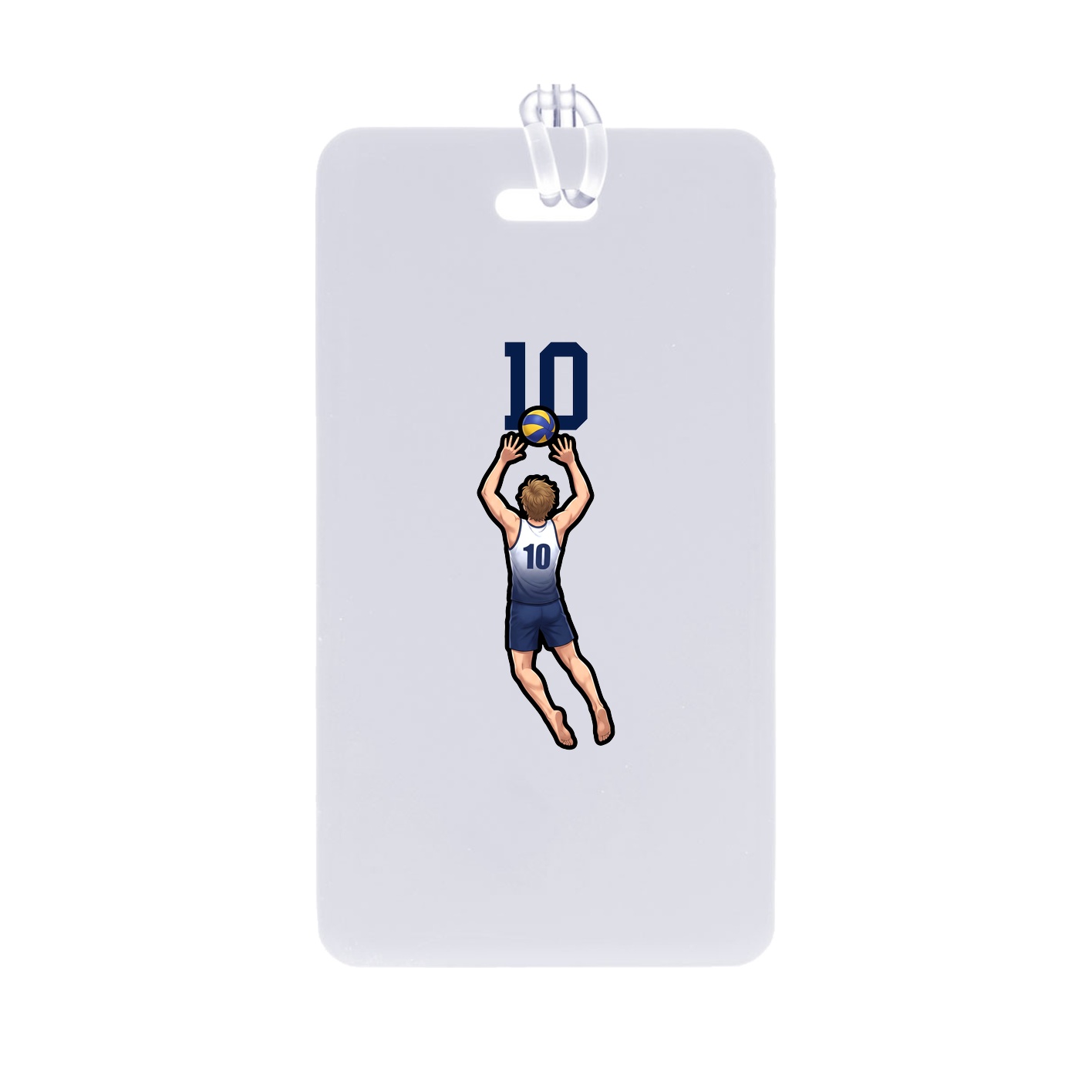 Bag Tag — Number Top in Classic