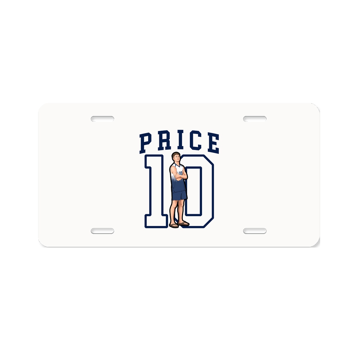 License Plate — Shirsey in Classic