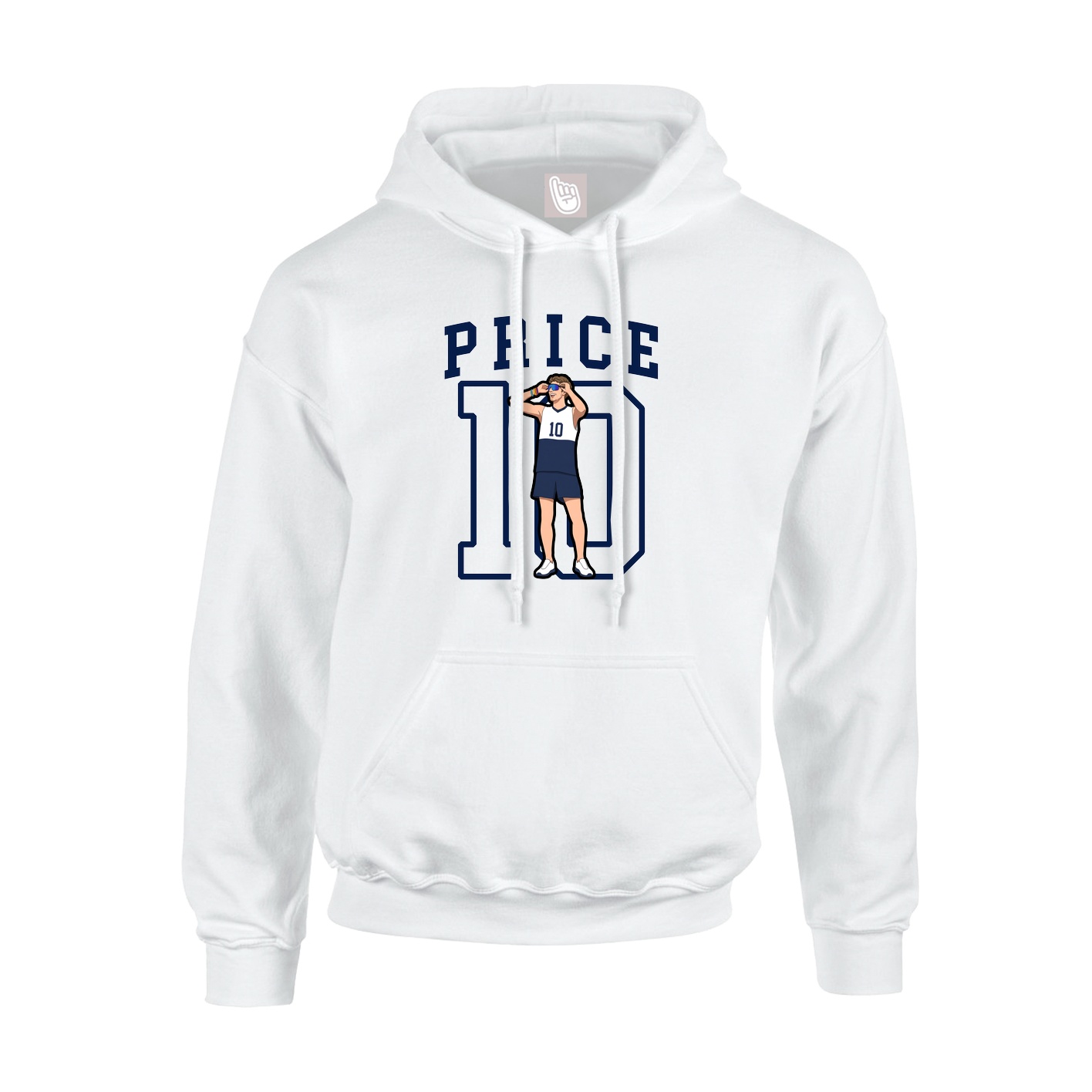 Youth Hoodie — Shirsey in White
