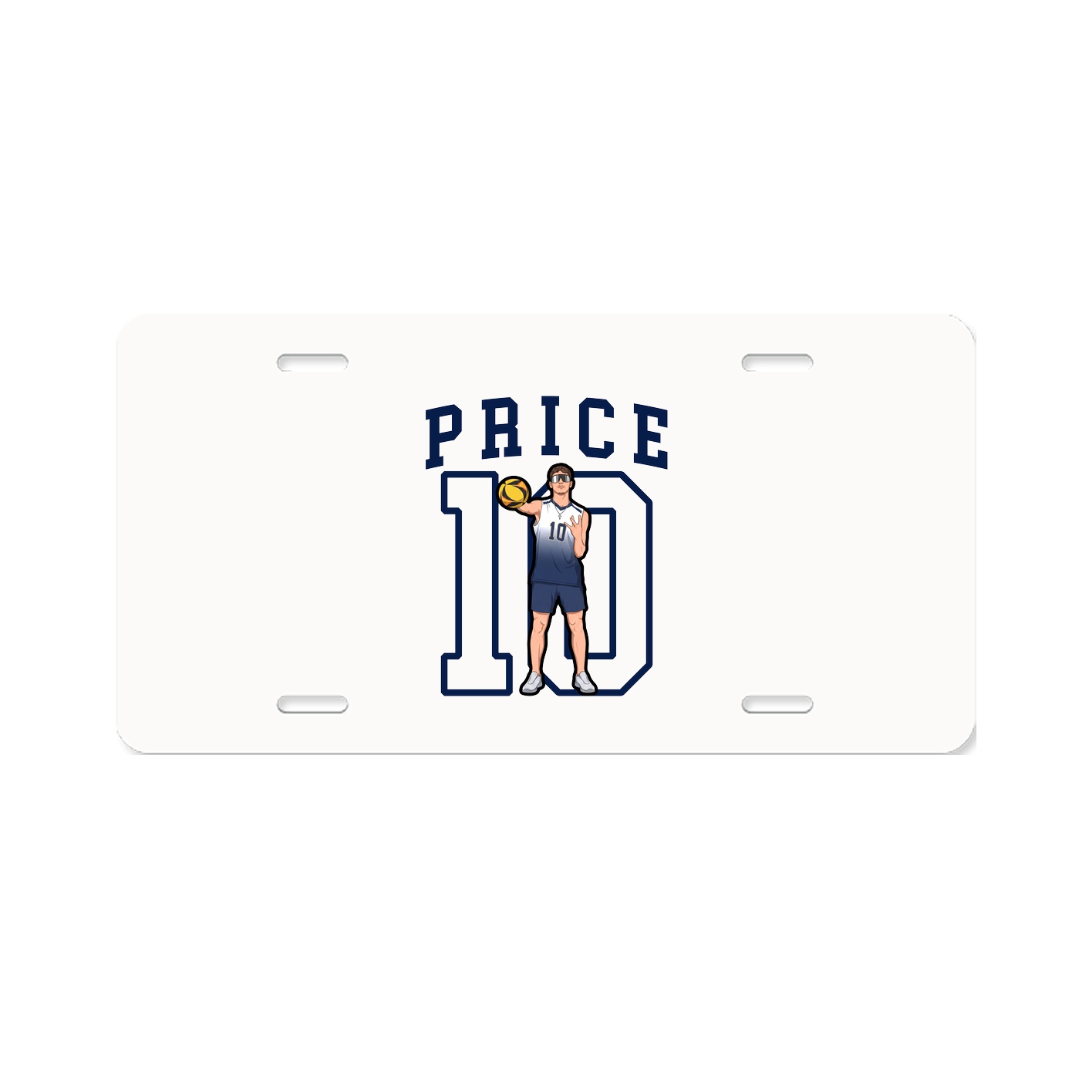 License Plate — Shirsey in Classic