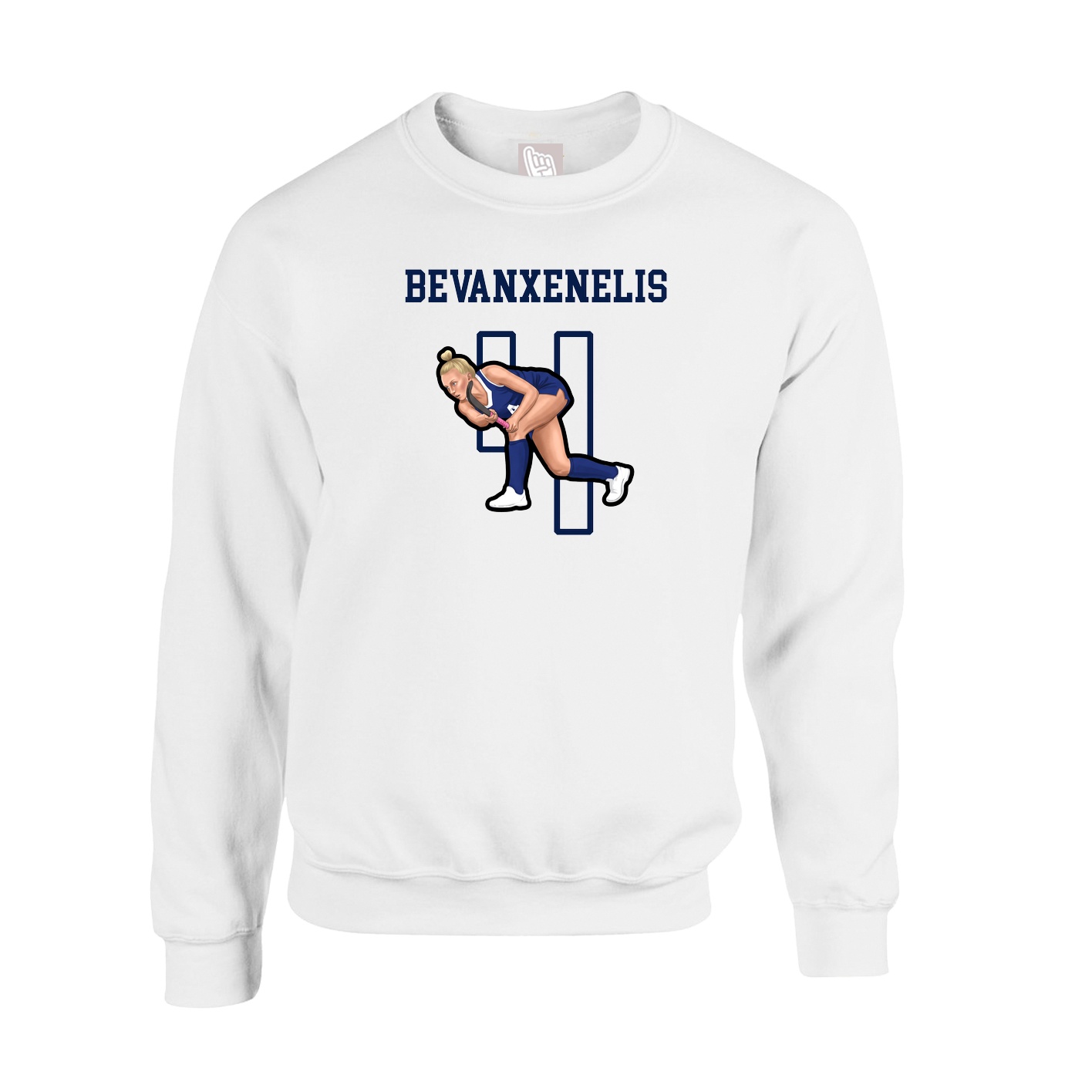 Fleece Crew — Shirsey in White