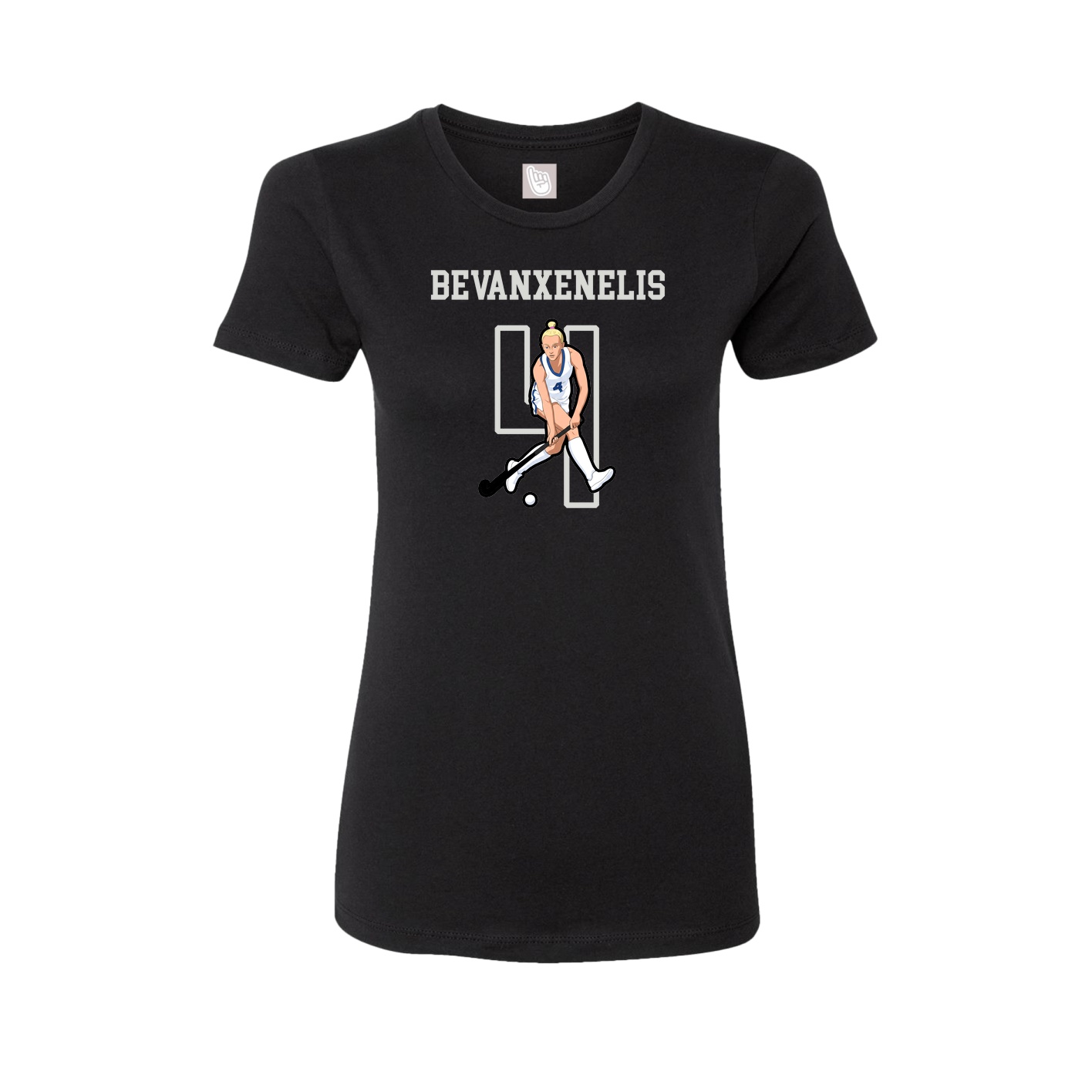 Fitted Women's Tee — Shirsey in Black