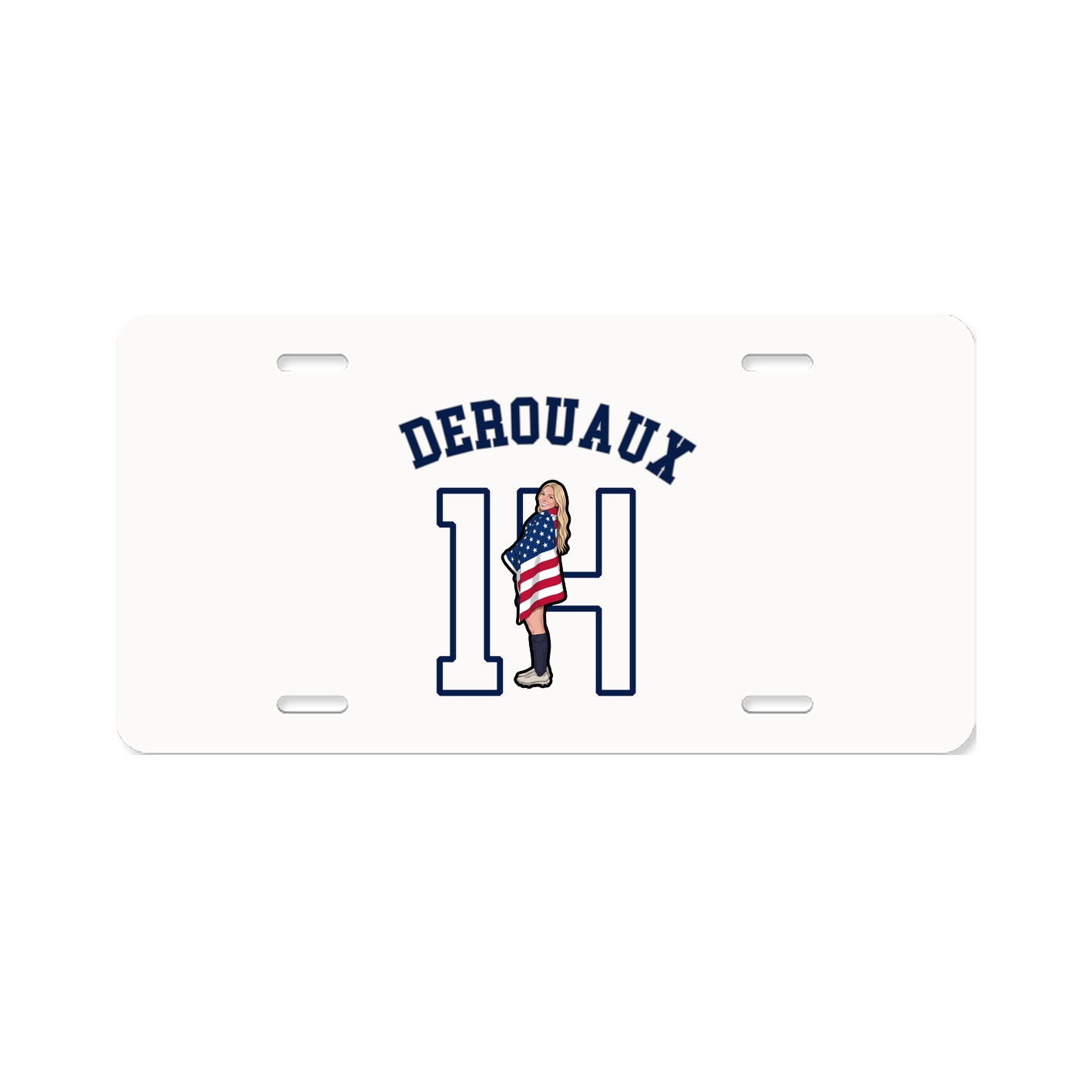 License Plate — Shirsey Arch in Classic