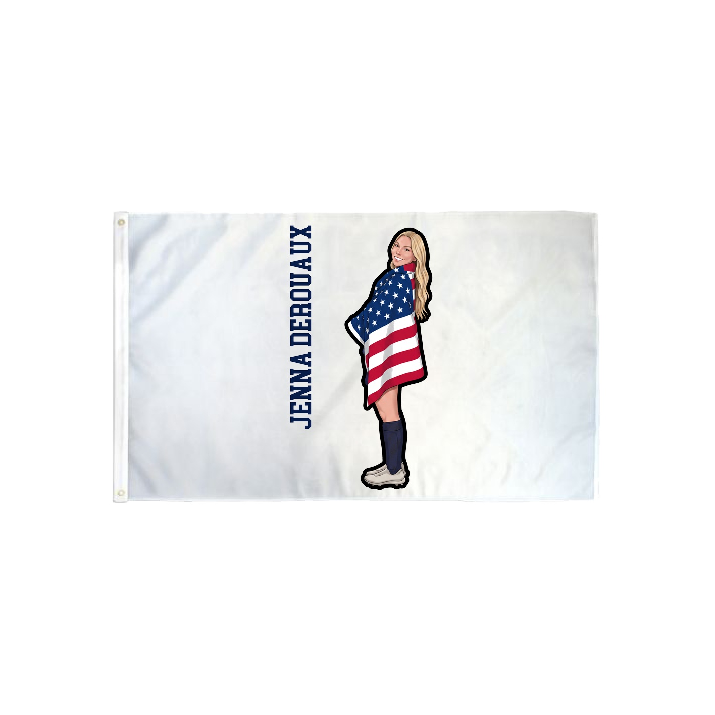 3x5 Flag — Name Vertical in Classic