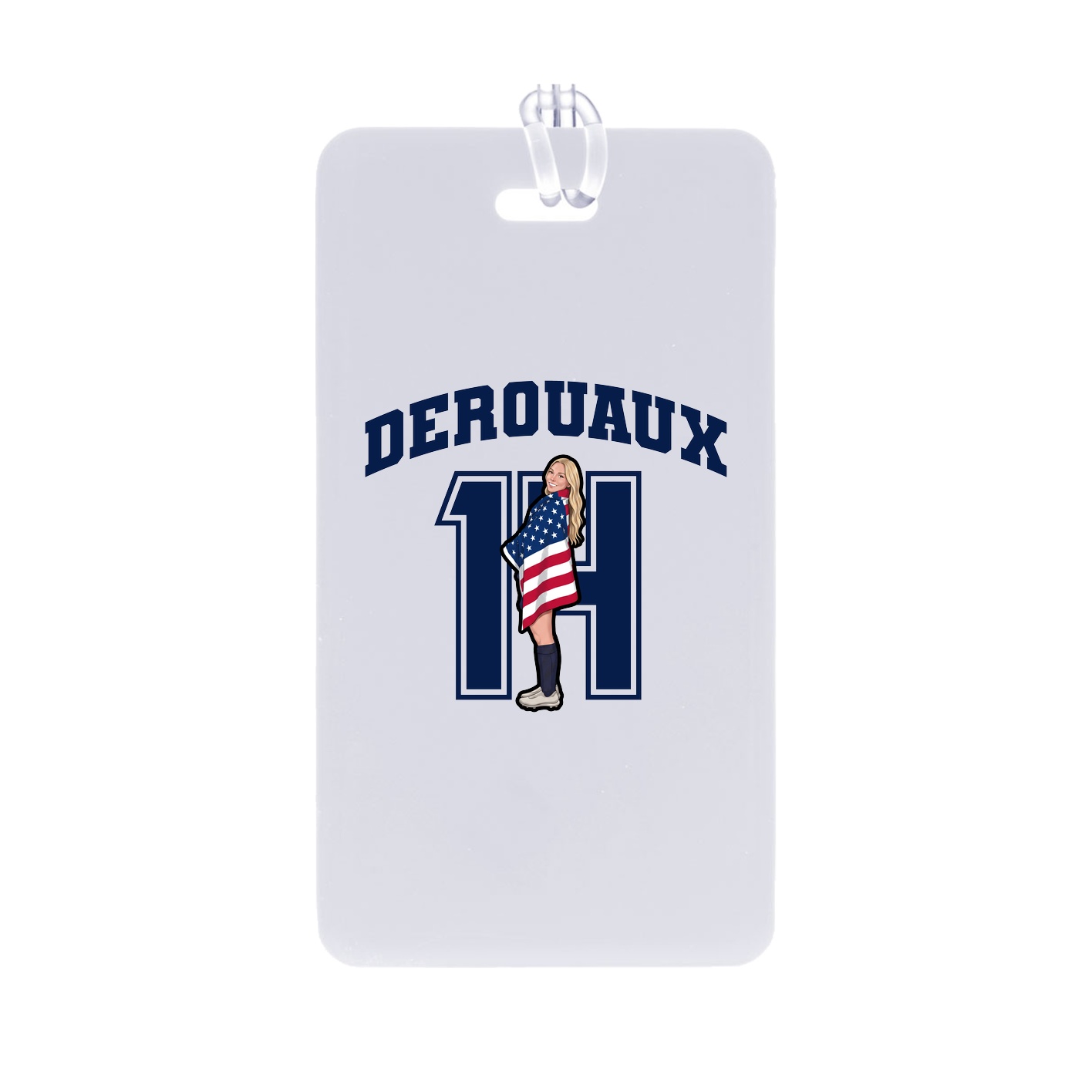 Bag Tag — Number in Classic