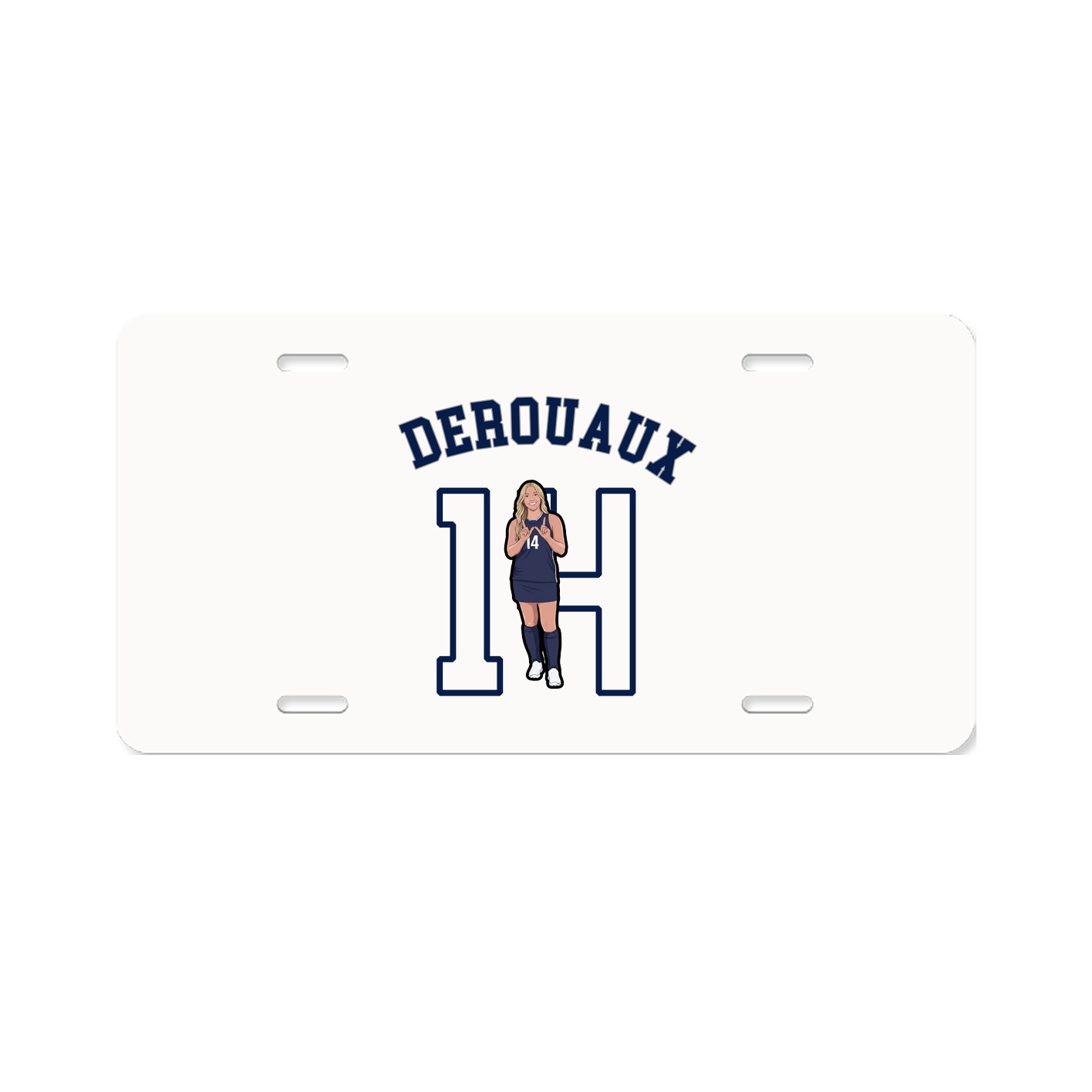 License Plate — Shirsey Arch in Classic