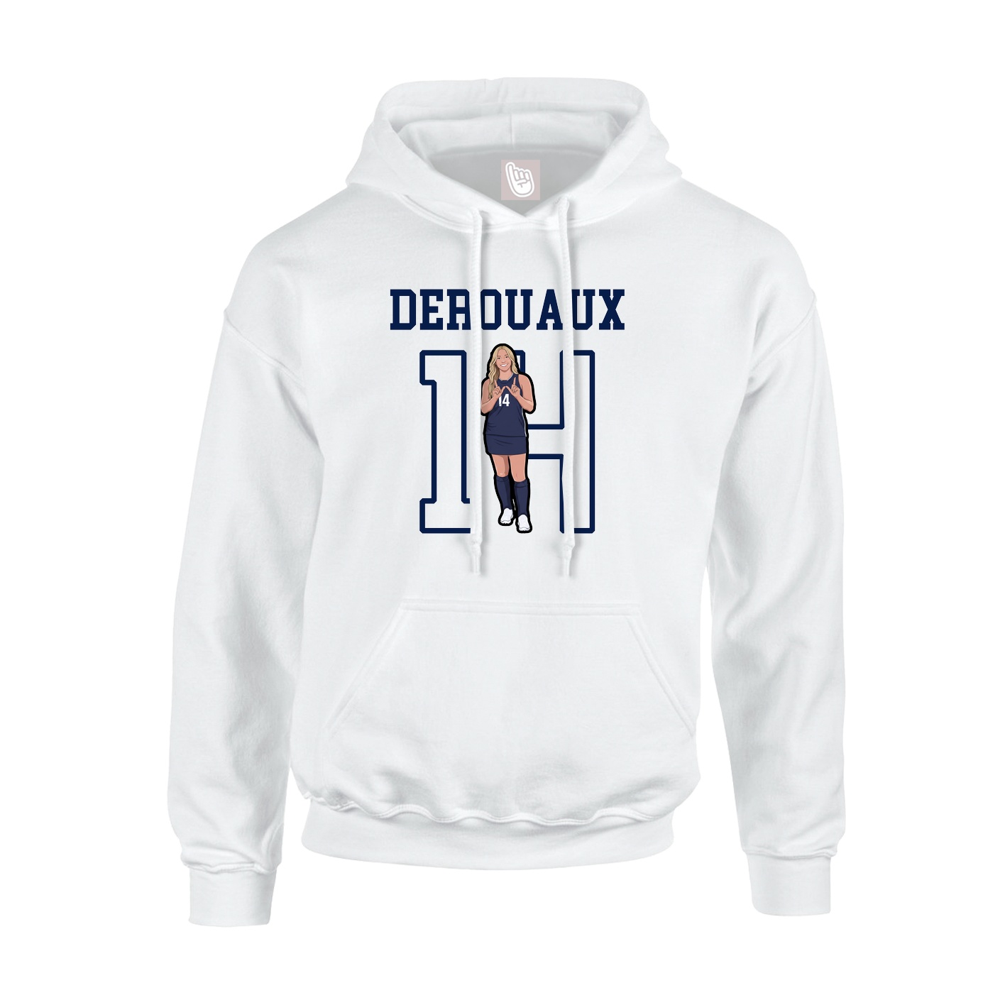 Youth Hoodie — Shirsey in White