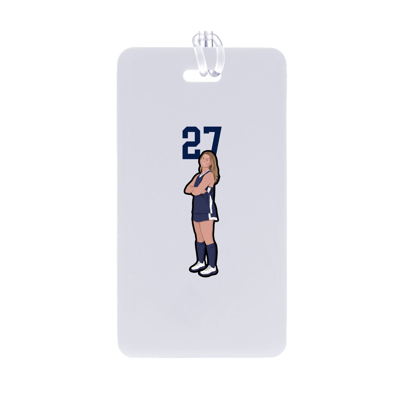 Bag Tag — Number Top in Classic