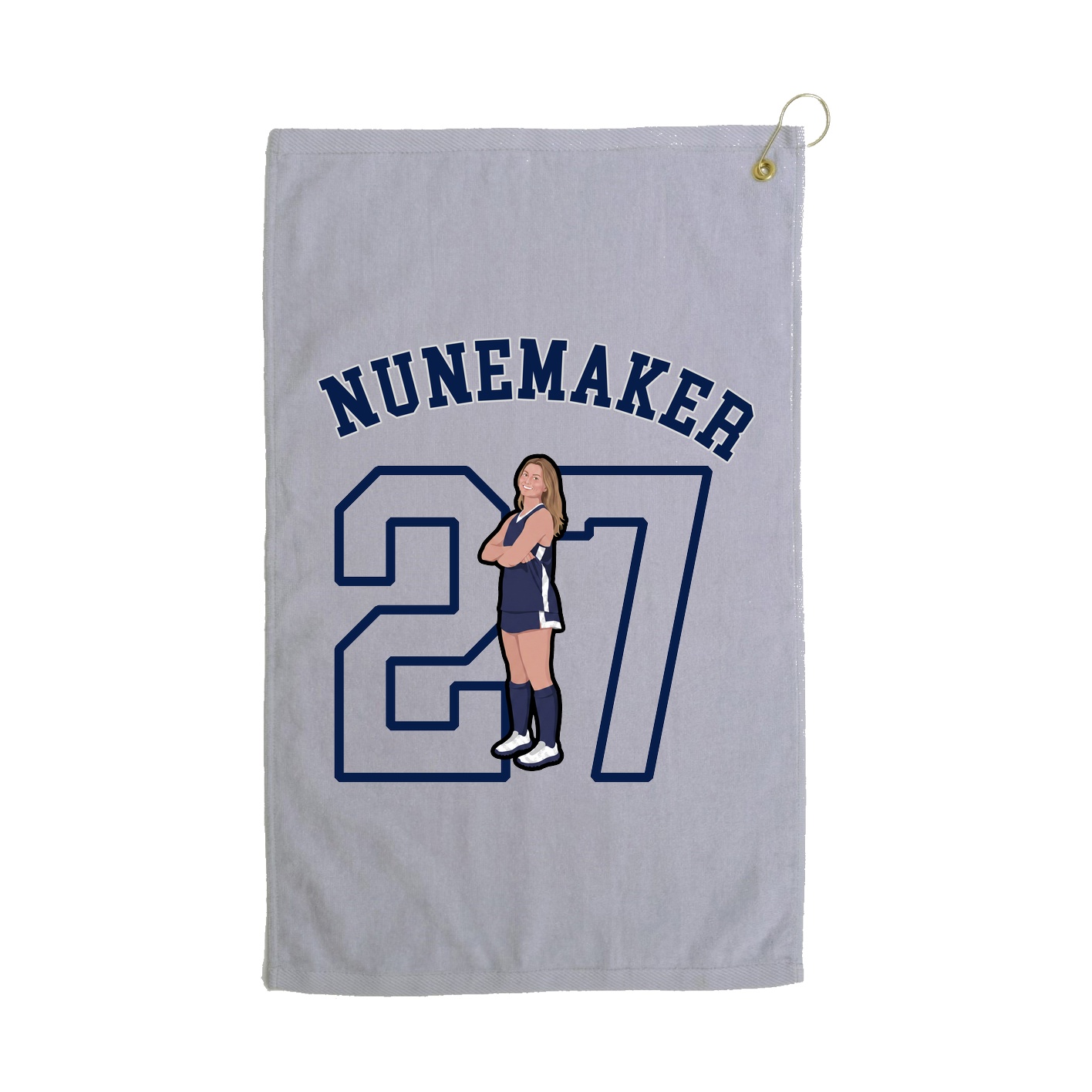 Golf Towel — Shirsey Arch in Grey