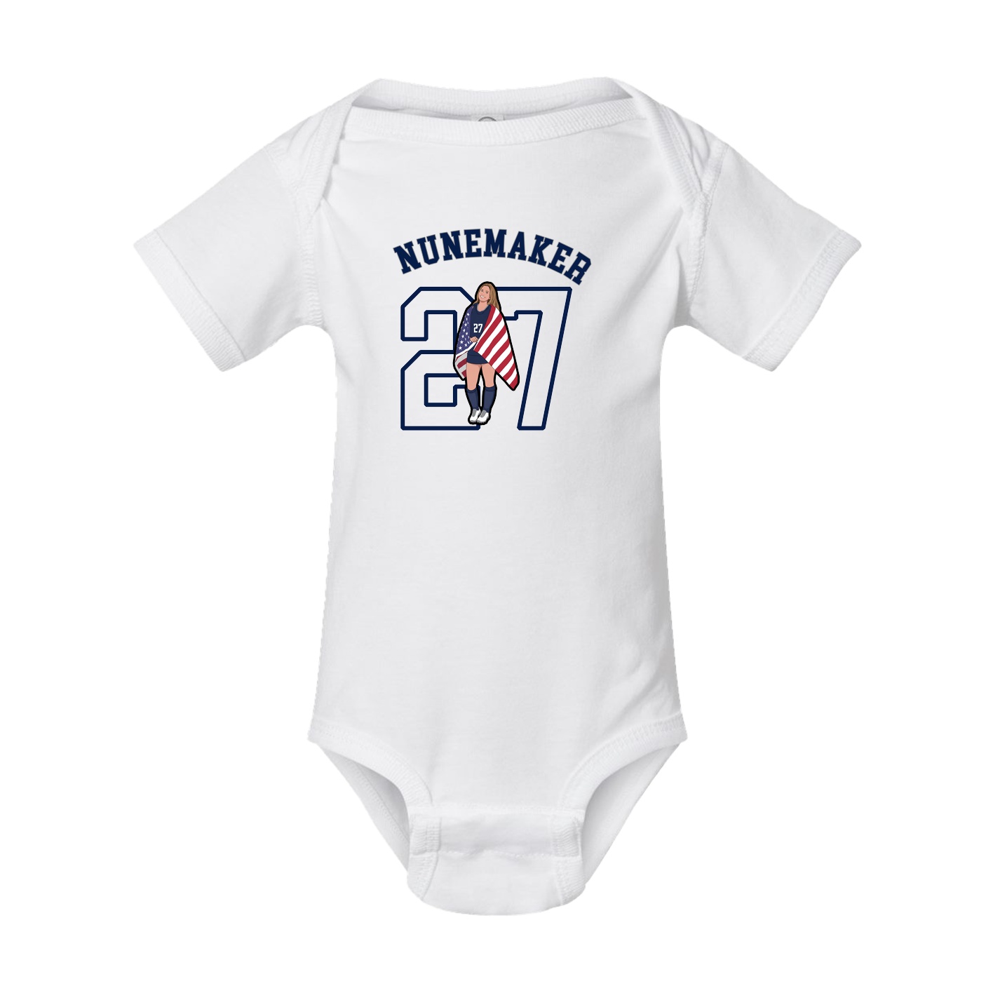 Baby Onesie — Shirsey Arch in White