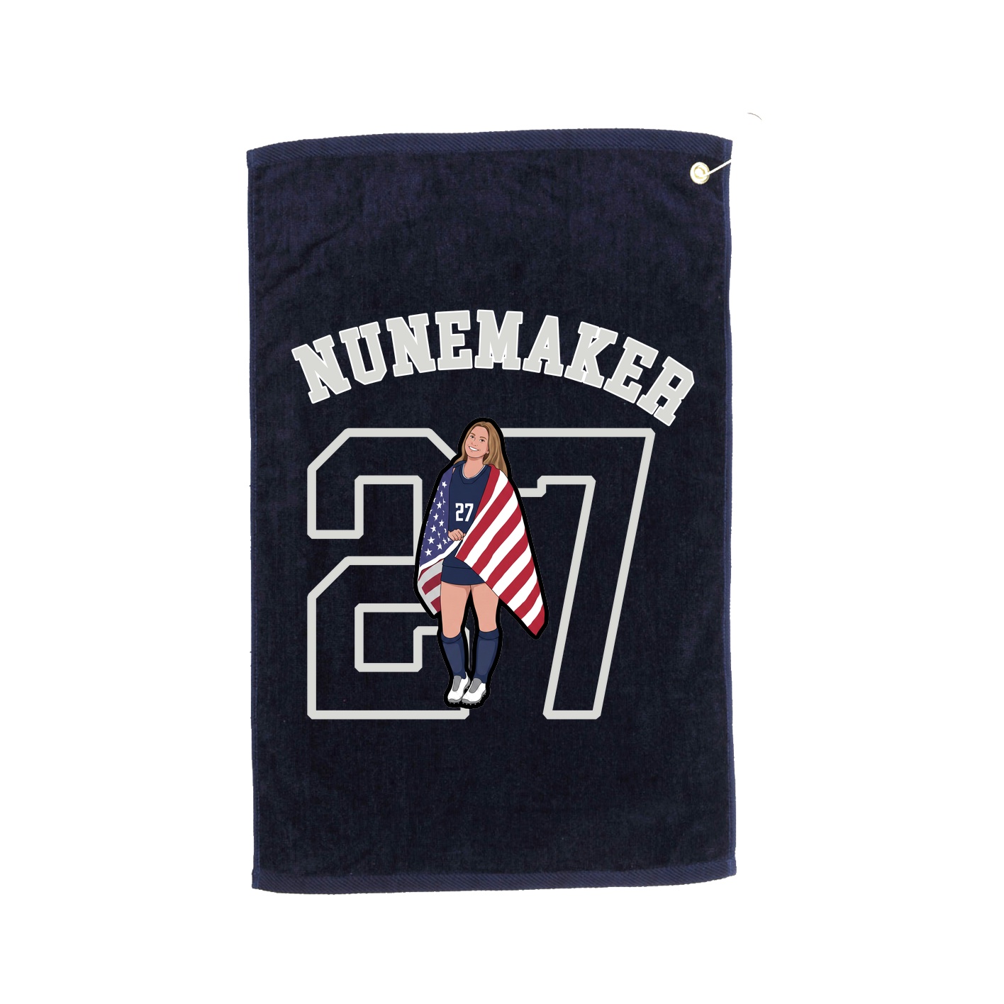 Golf Towel — Shirsey Arch in Navy