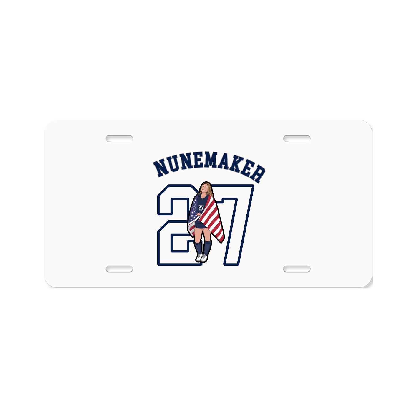License Plate — Shirsey Arch in Classic