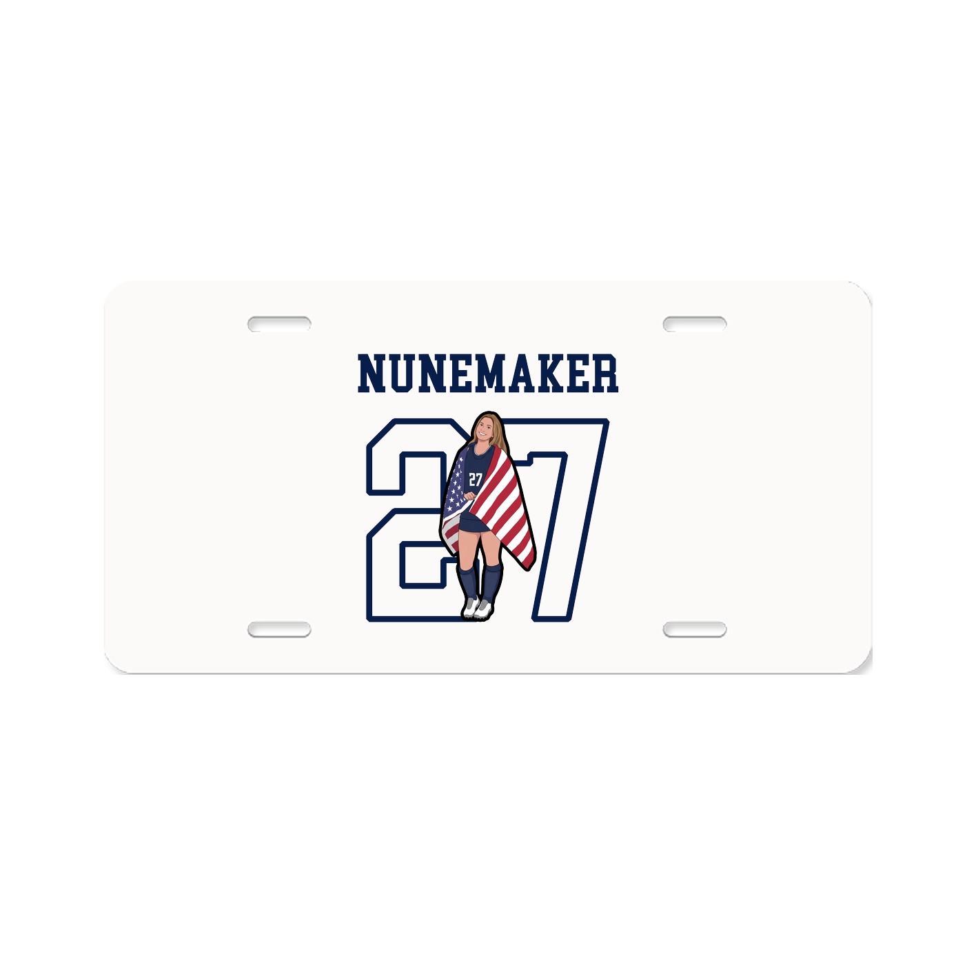 License Plate — Shirsey in Classic