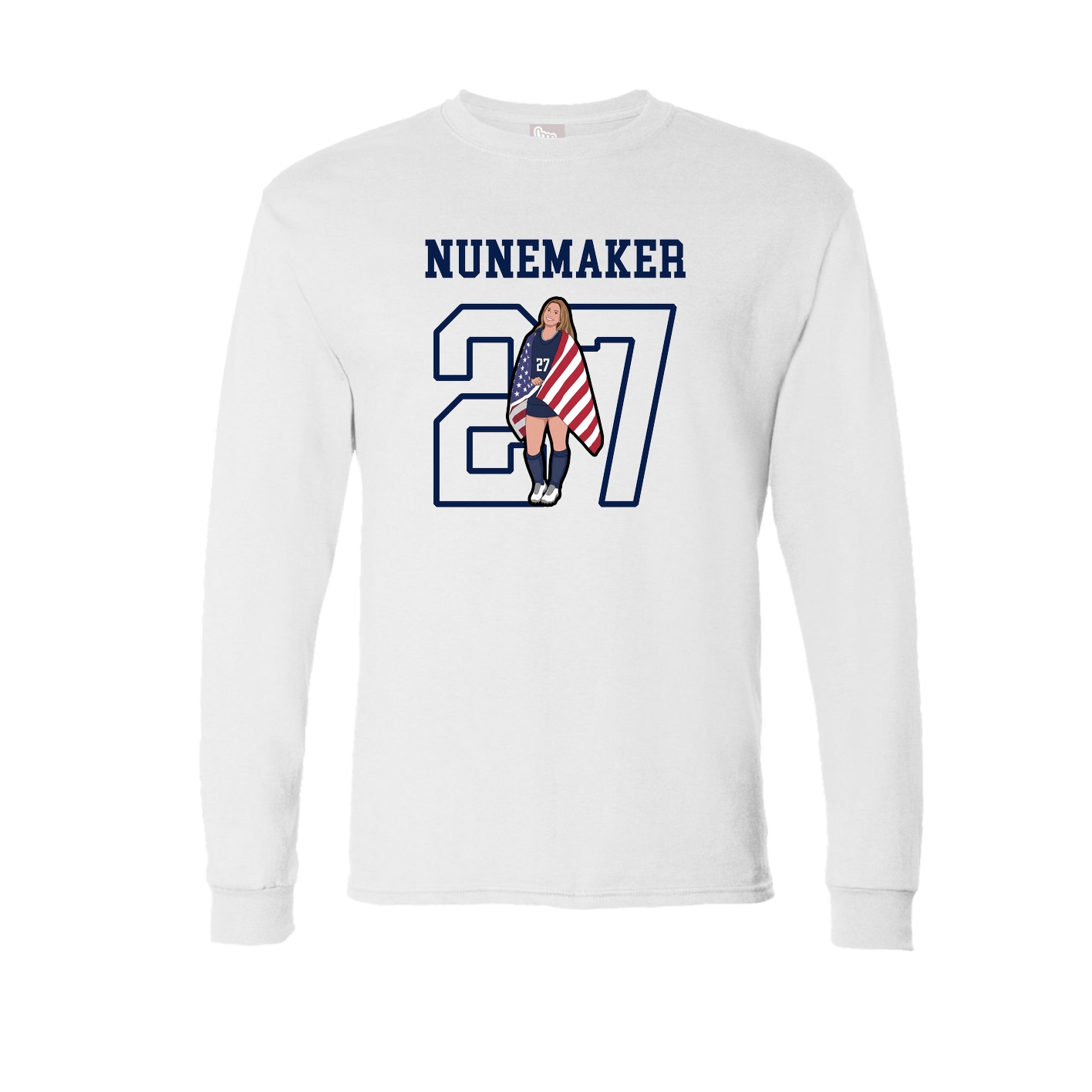 Long Sleeve Tee — Shirsey in White