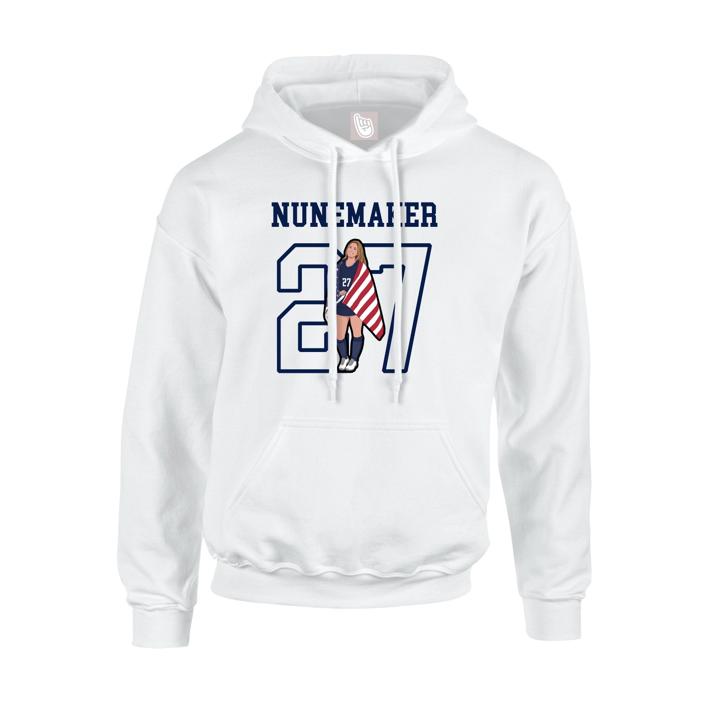 Youth Hoodie — Shirsey in White